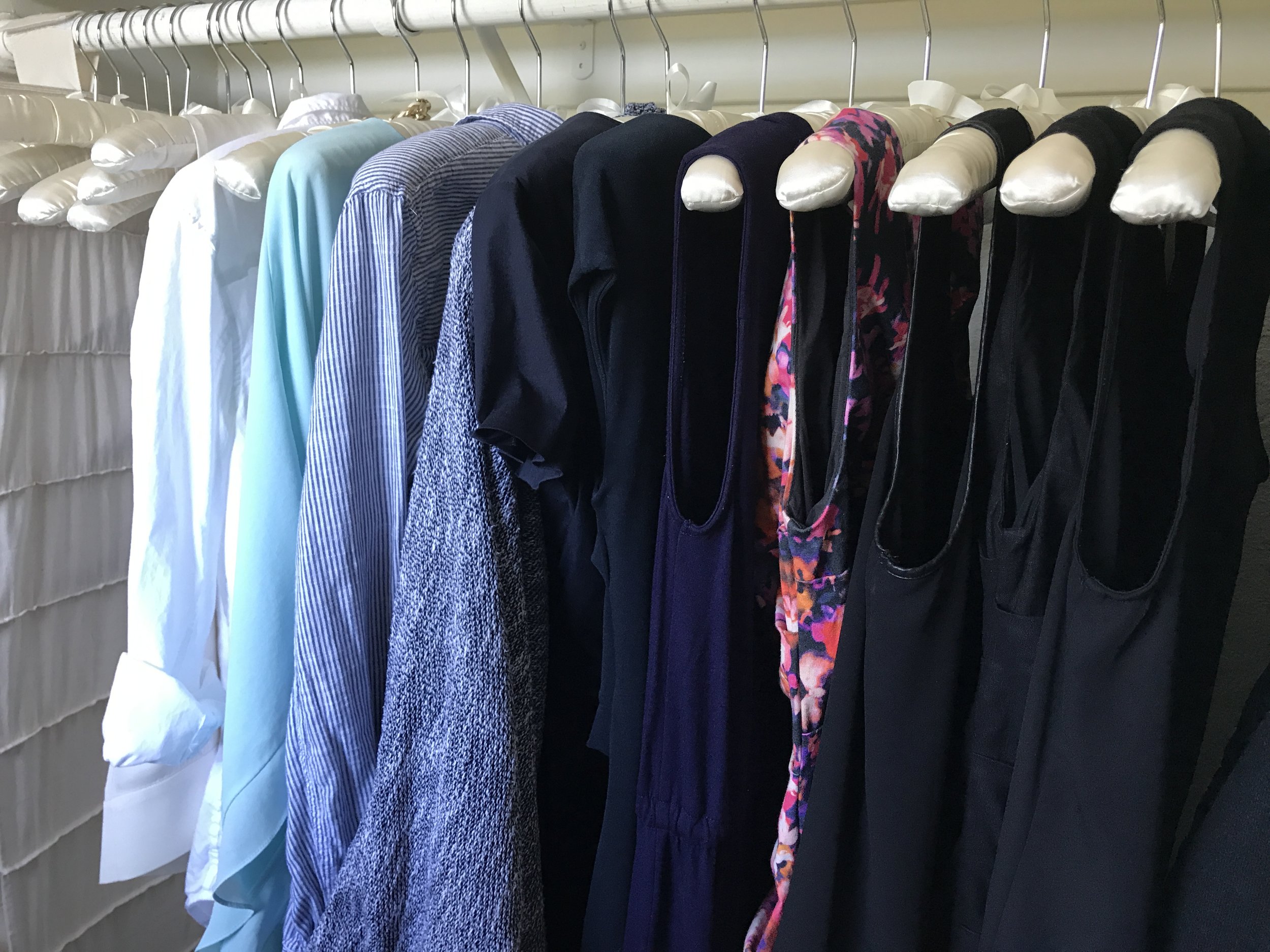 I will be writing an entire post about this, but over the vacation week I took some time and purged my closet! Got rid of some clothes that are too big or just worn out beyond repair. Started working on my Fall and Winter wardrobe wish list and discovered a new app!
