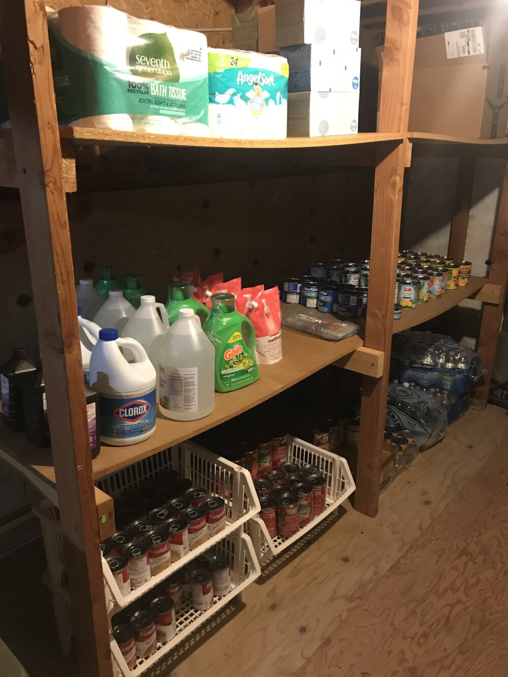 An Organized life: Start small stockpile