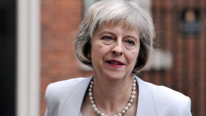 British PM Theresa May