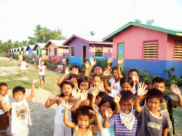A chaotic slum was transformed to a safe haven