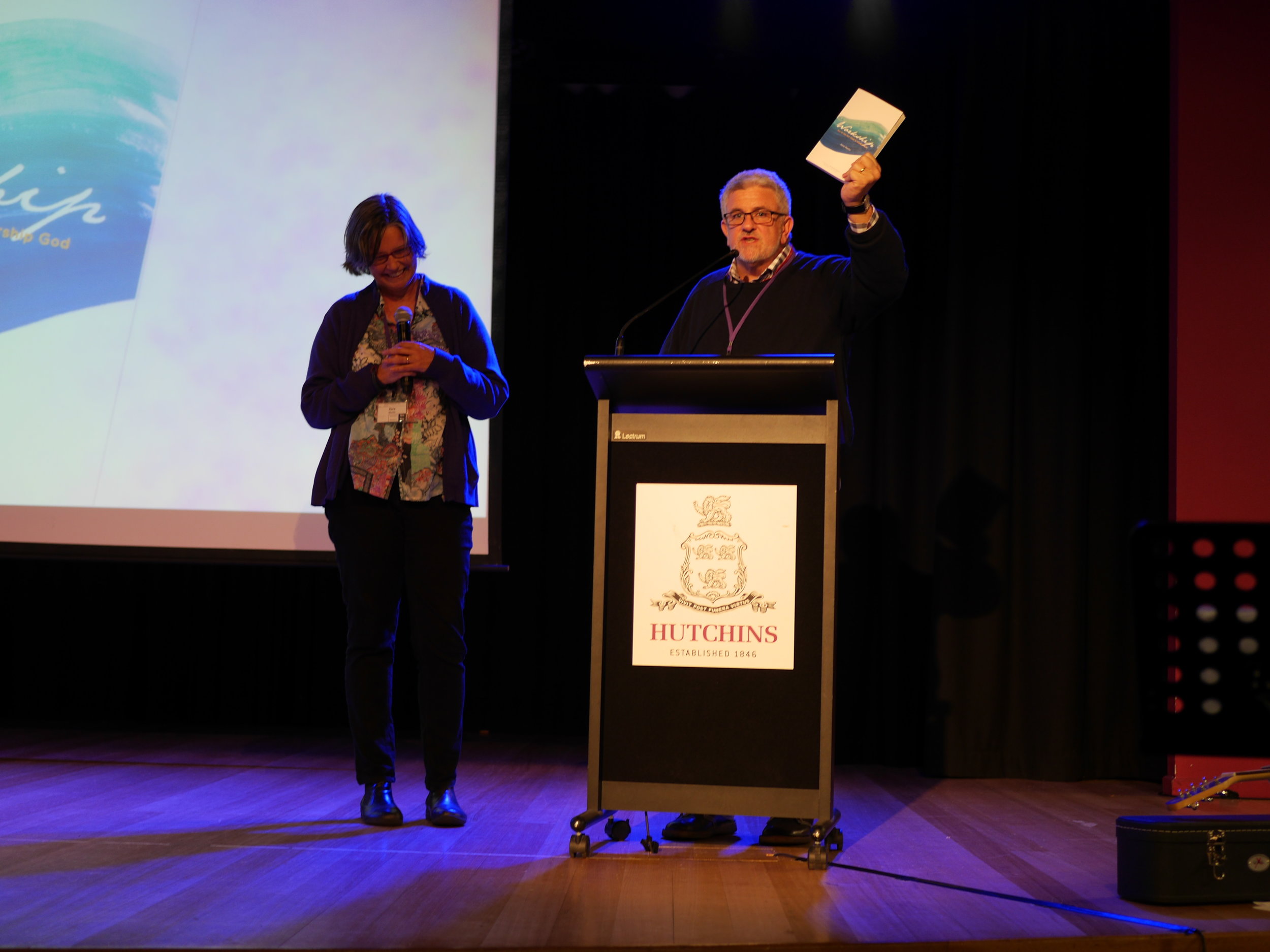 Bishop Richard launching Workship at the Flourishing Training Event in Hobart. Photo credit: Sonya de Lacey