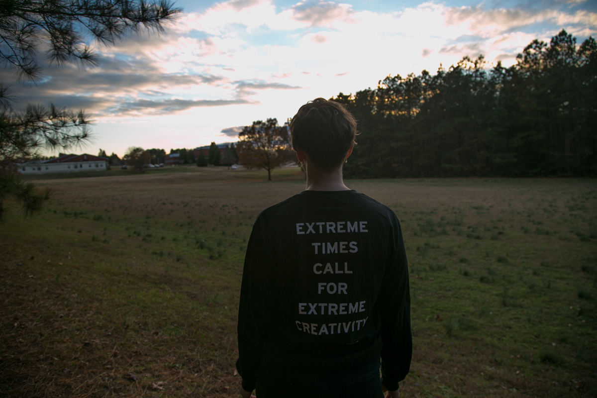 BECAUSEUS EXTREME LONGSLEEVE T-SHIRT