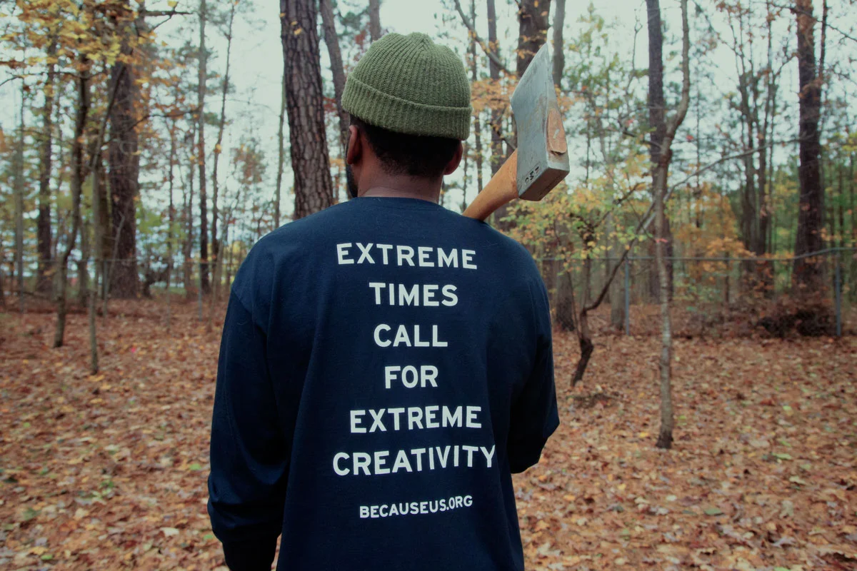 BECAUSEUS EXTREME LONGSLEEVE T-SHIRT