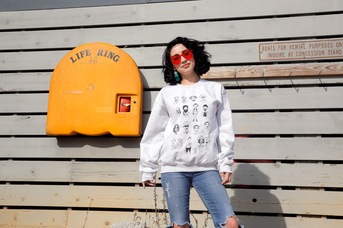 BECAUSEUS PEOPLE CREWNECK
