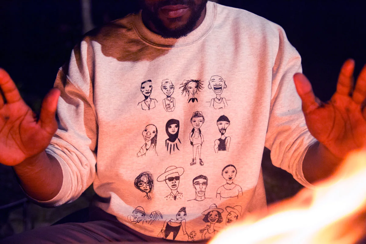 BECAUSEUS PEOPLE CREWNECK