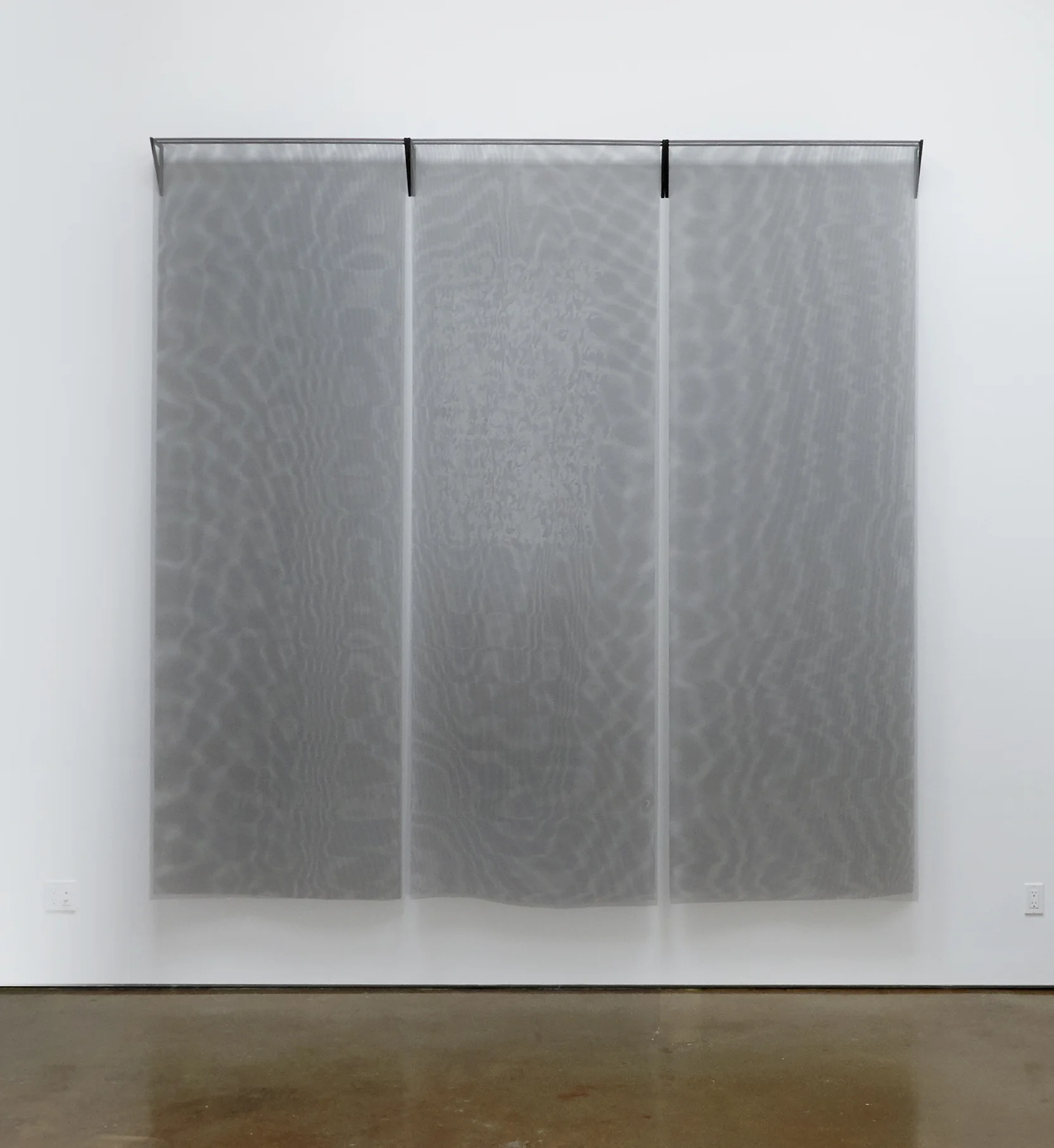 Walser. I'm not here to write, I'm here to be mad 2014 screening material, metal brackets 110 x 110 x 5 inches