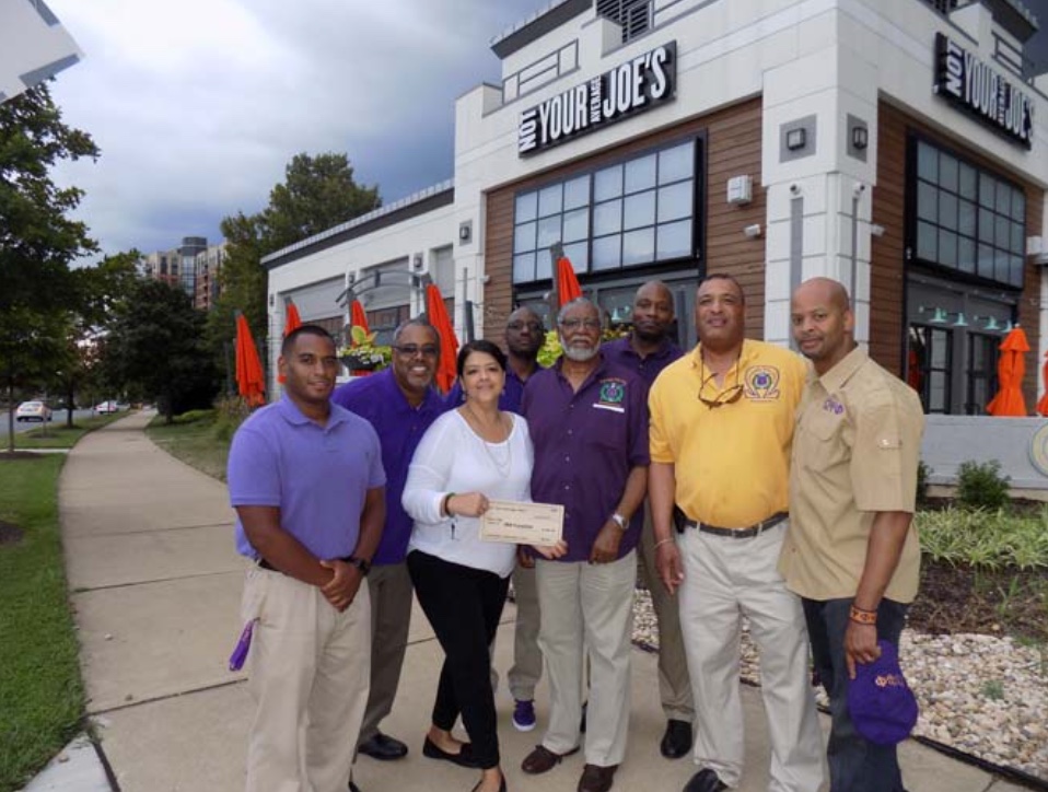 OKK Foundation Receives Donation from Not Your Average Joe's of Reston. The Foundation received $650. We were the July 2016 charity of the month.