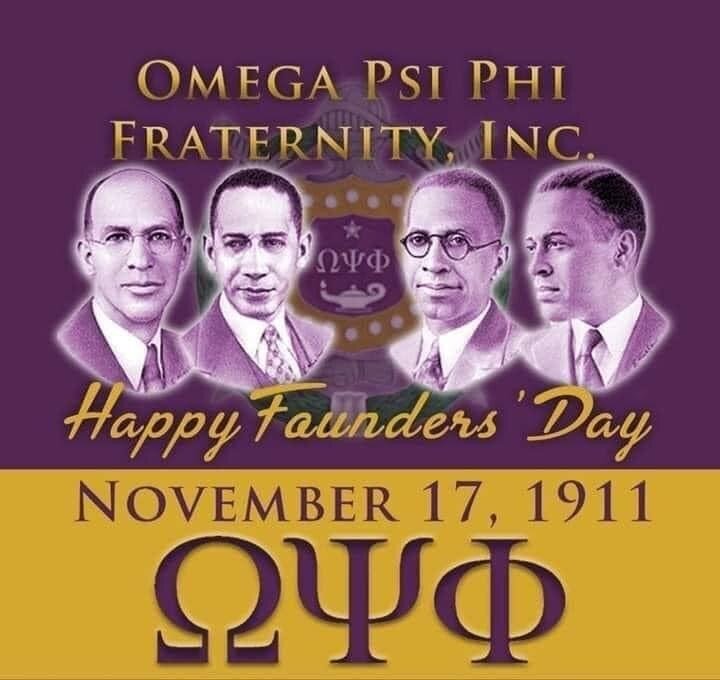 Happy Founders Day, Brothers of Omega Psi Phi Fraternity, Inc. — OKK Ques