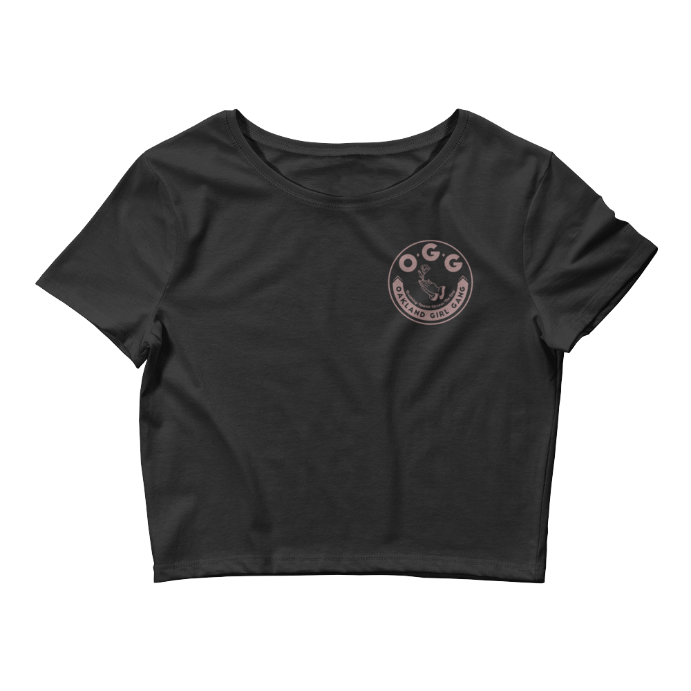 OGG Cropped T-Shirt w/ Tear Away Label