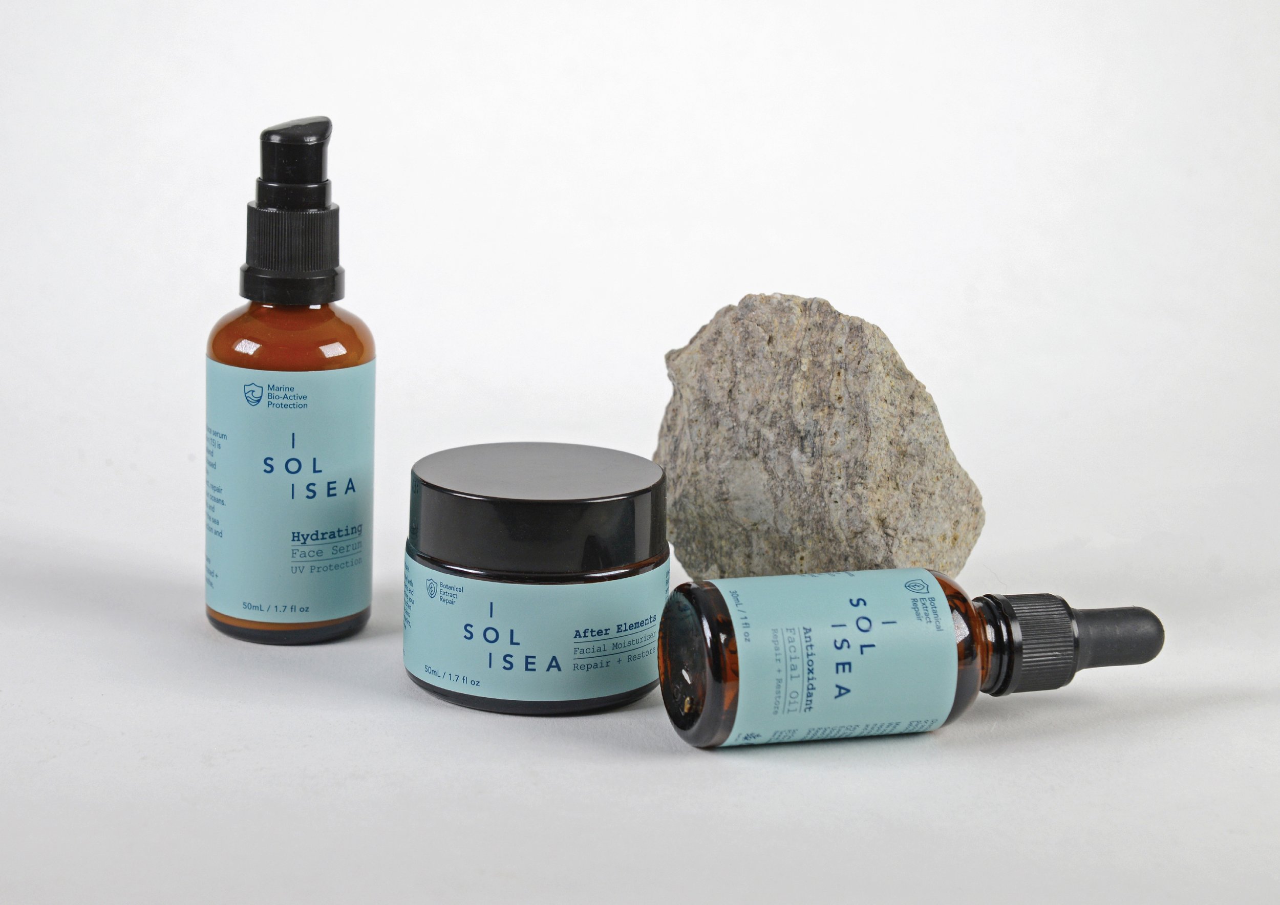 The scope of work included packaging design, label design, box design and point of sale