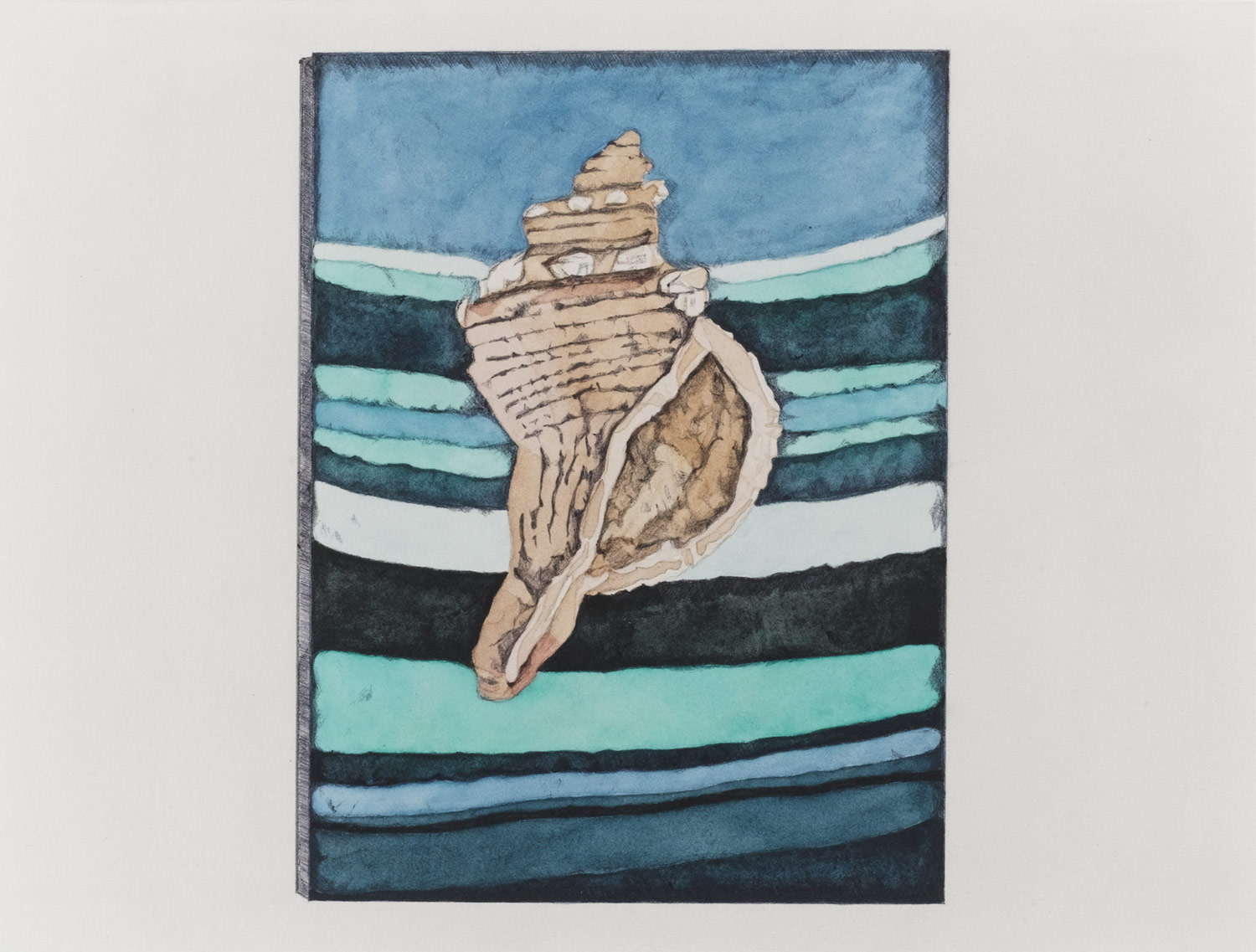 Sea Shell Art in Acrylics 2011