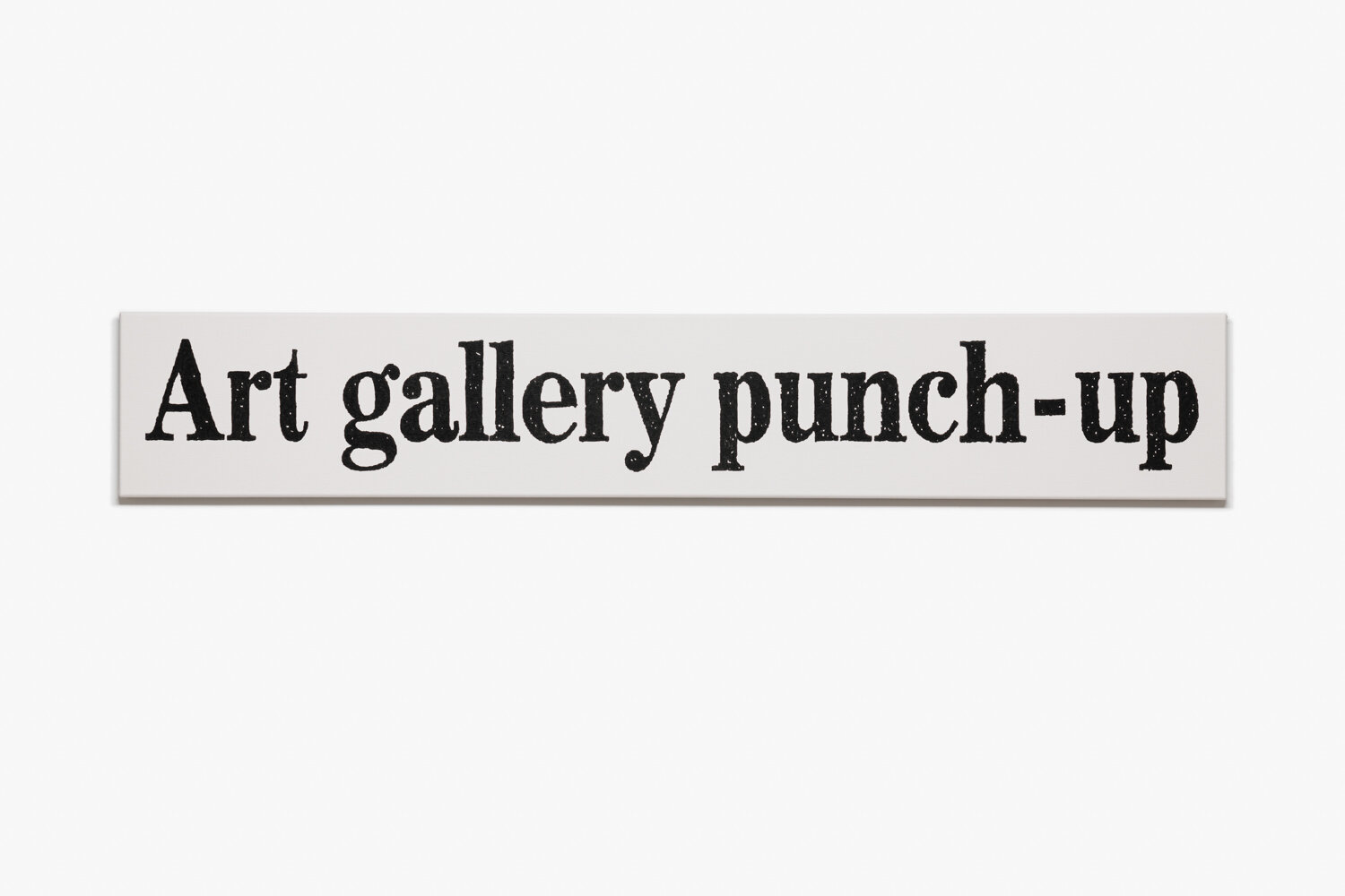 Art gallery punch-up (August 1, 1993) 2021