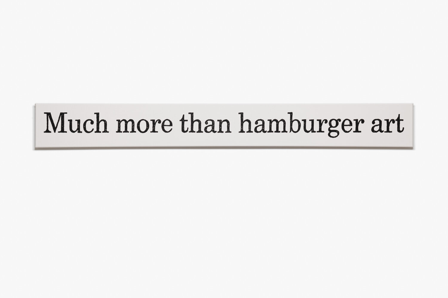 Much more than hamburger art (June 16, 1990) 2021