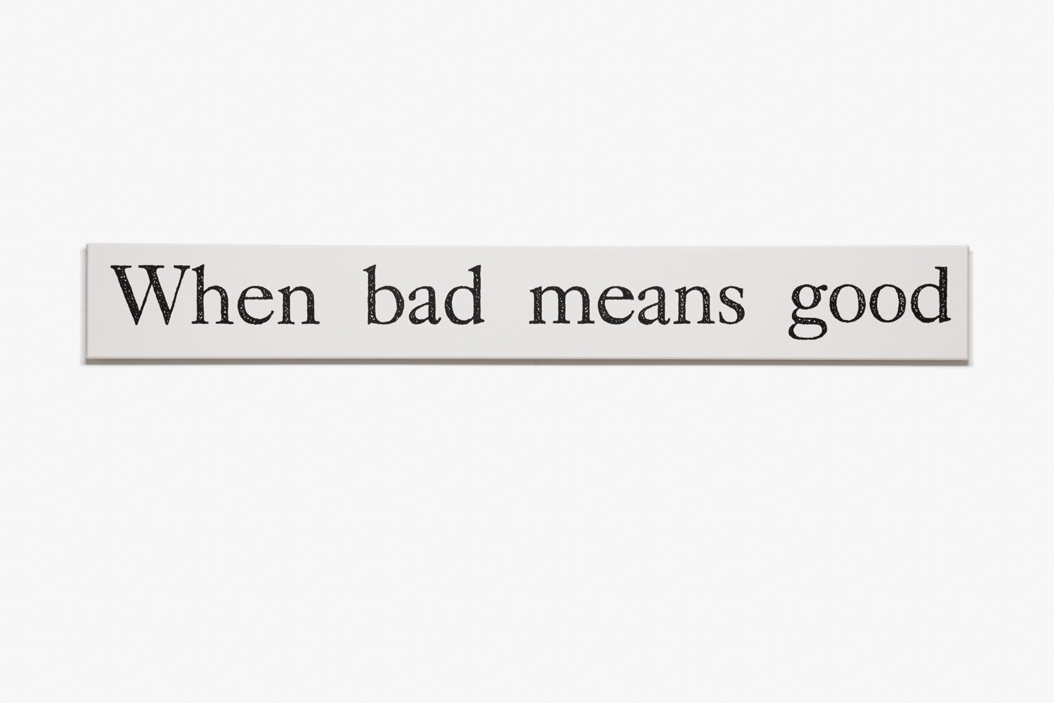  When bad means good (July 15, 1994) 2021