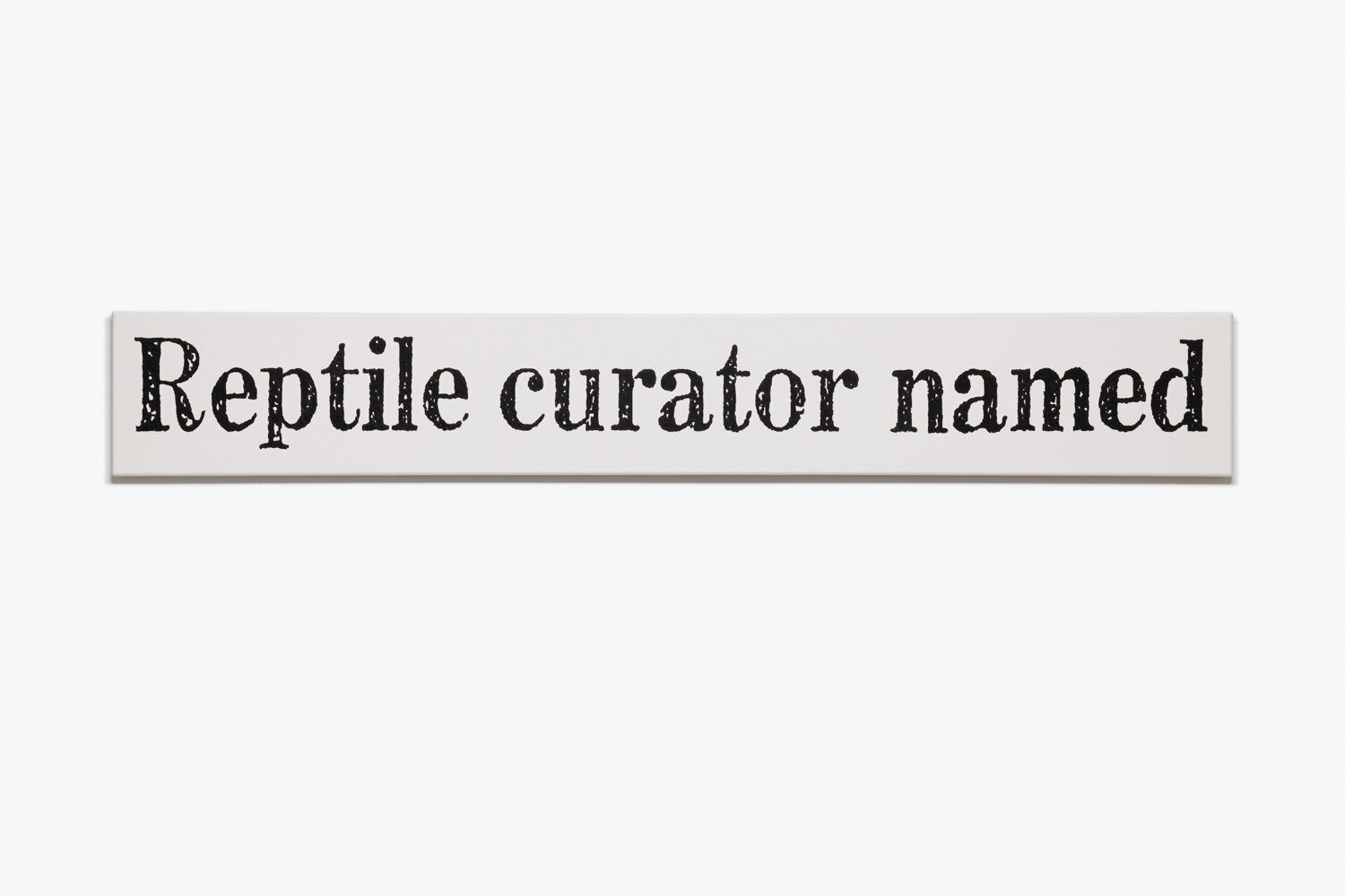  Reptile curator named (July 12, 1968) 2021