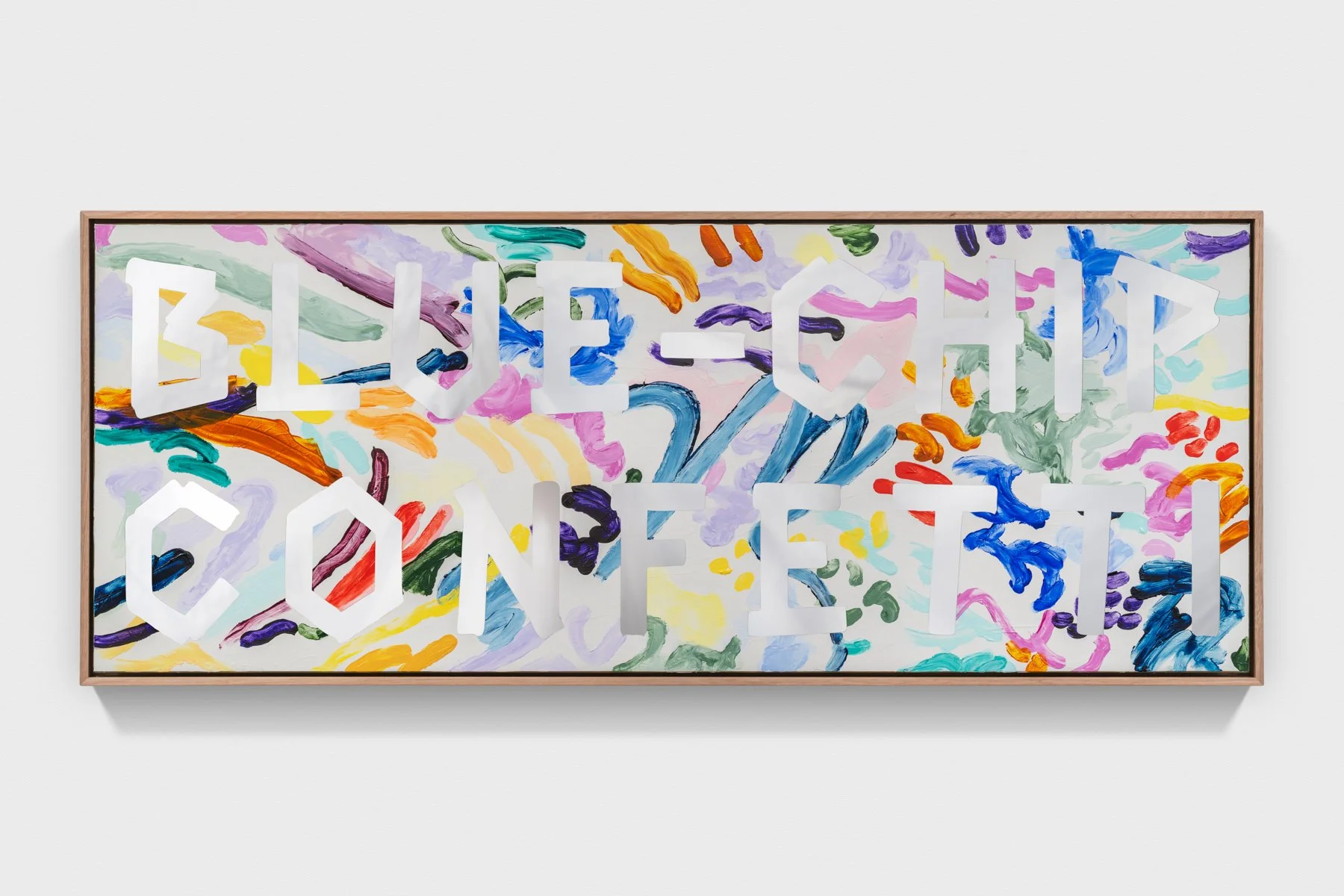 Regression Painting (Blue-chip Confetti), 2026