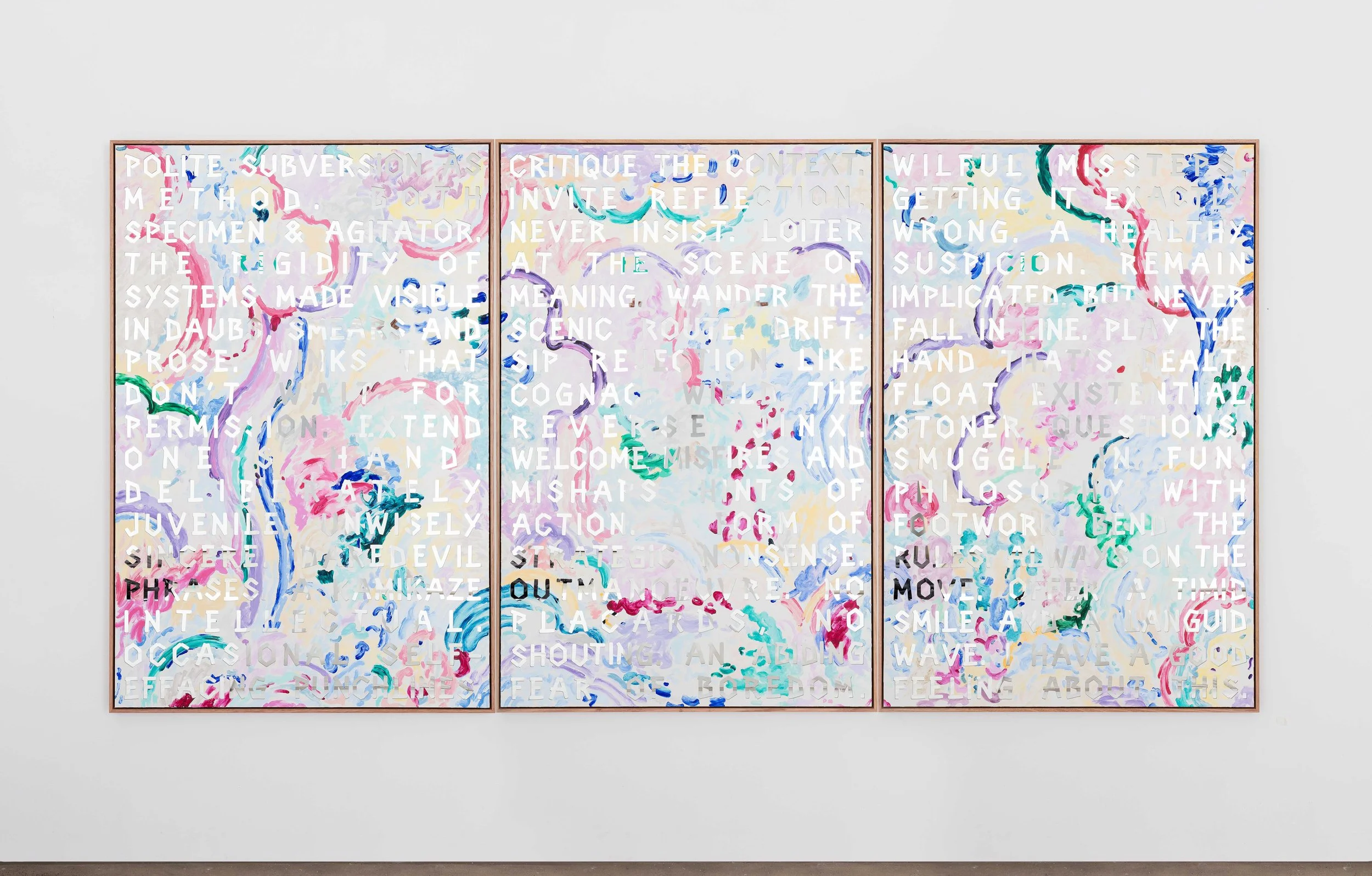 Regression Painting (Provisional Principles), 2026