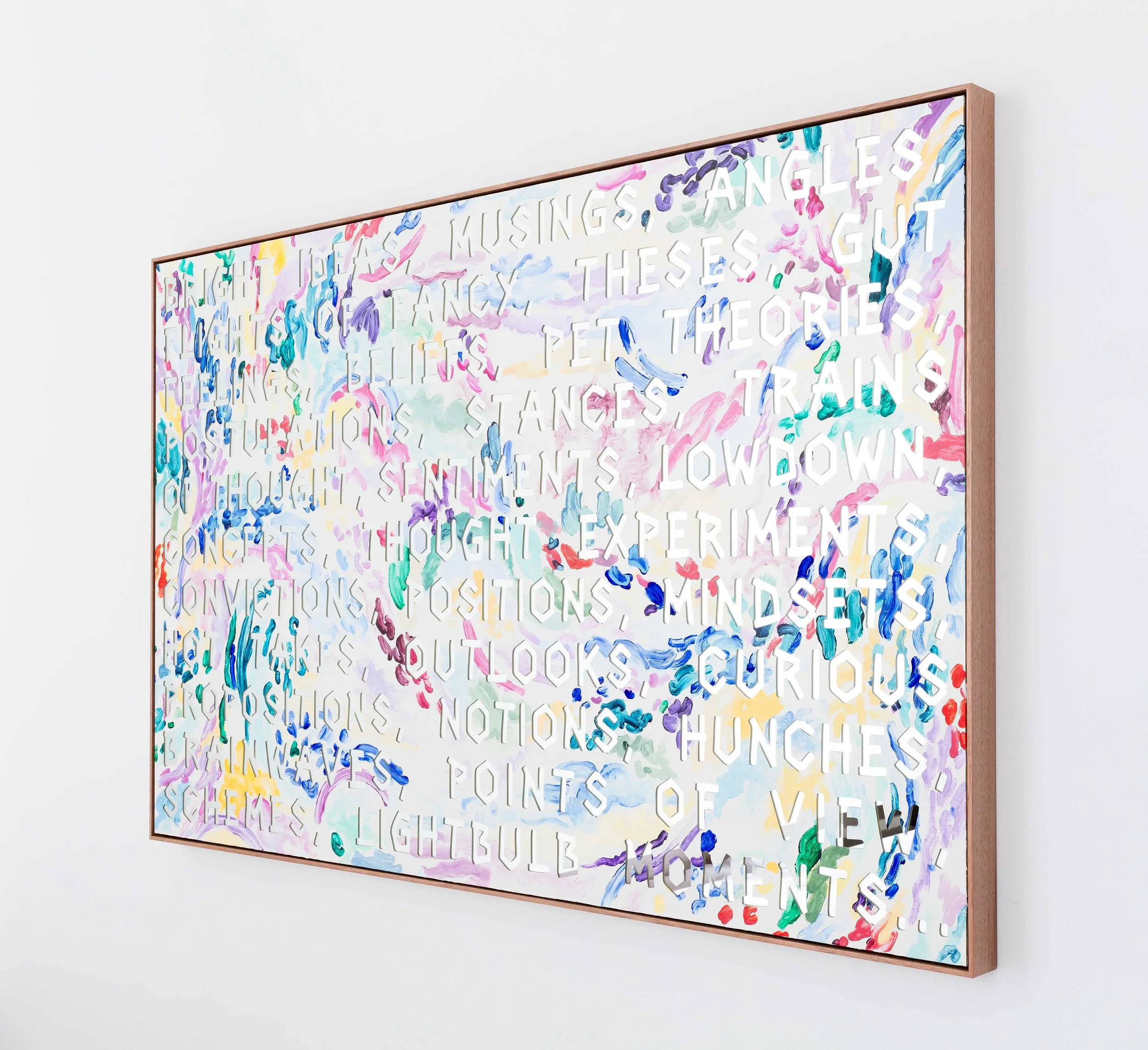 Regression Painting (Bright Ideas...), 2026