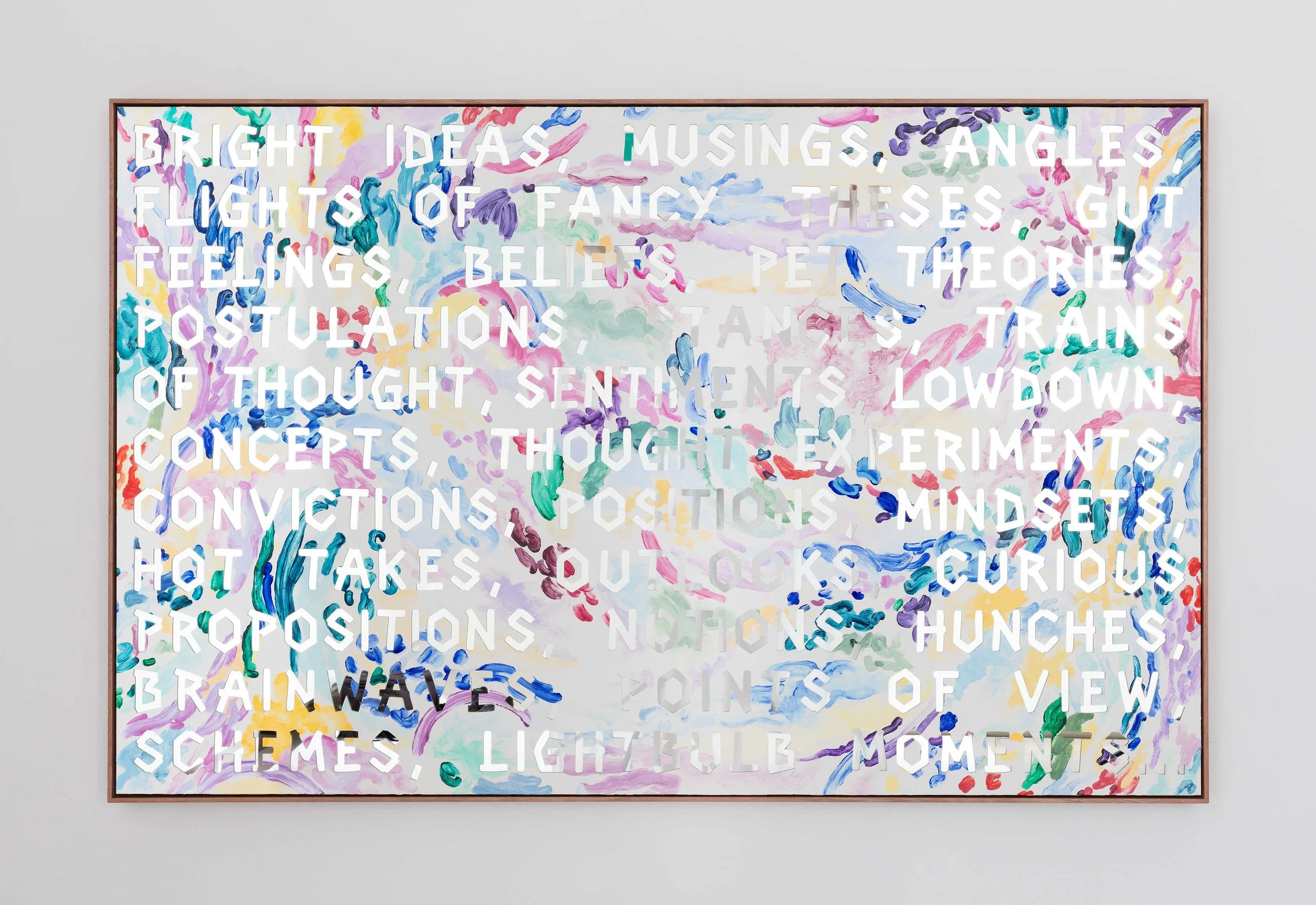 Regression Painting (Bright Ideas...), 2026