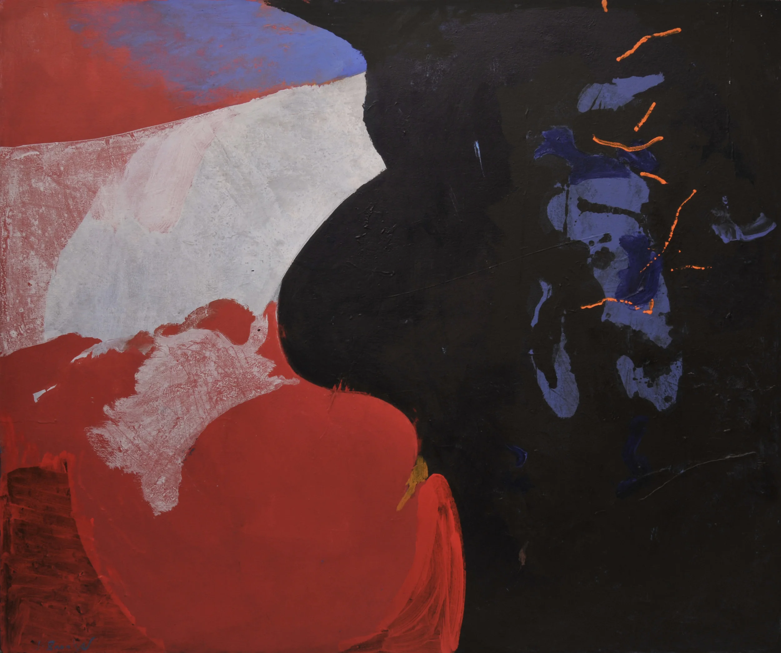 Reneel, 1967,&nbsp;acrylic on canvas, 60 x 72 inches