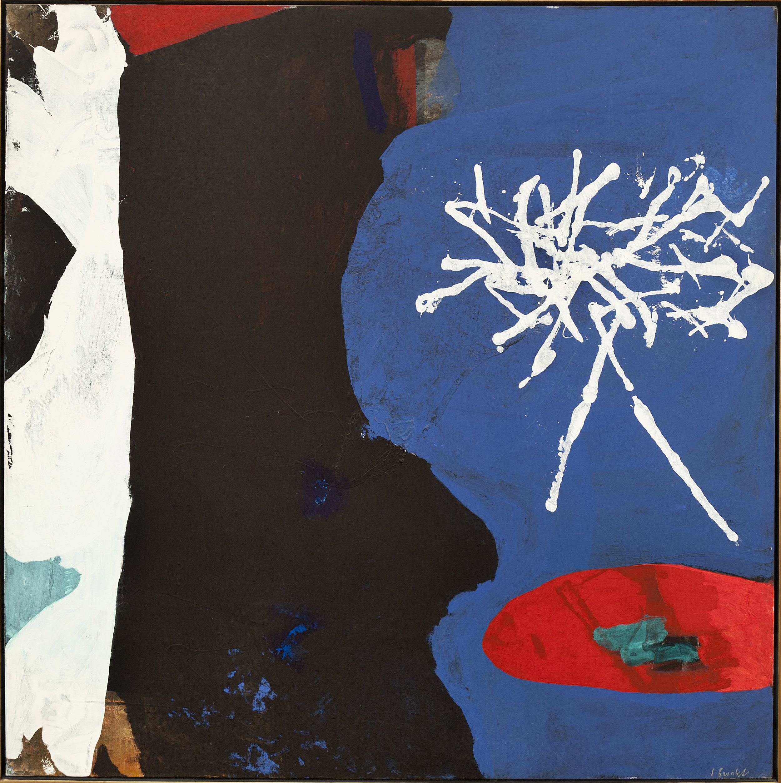 Gudrun, 1971, oil on canvas, 72 x 72 inches