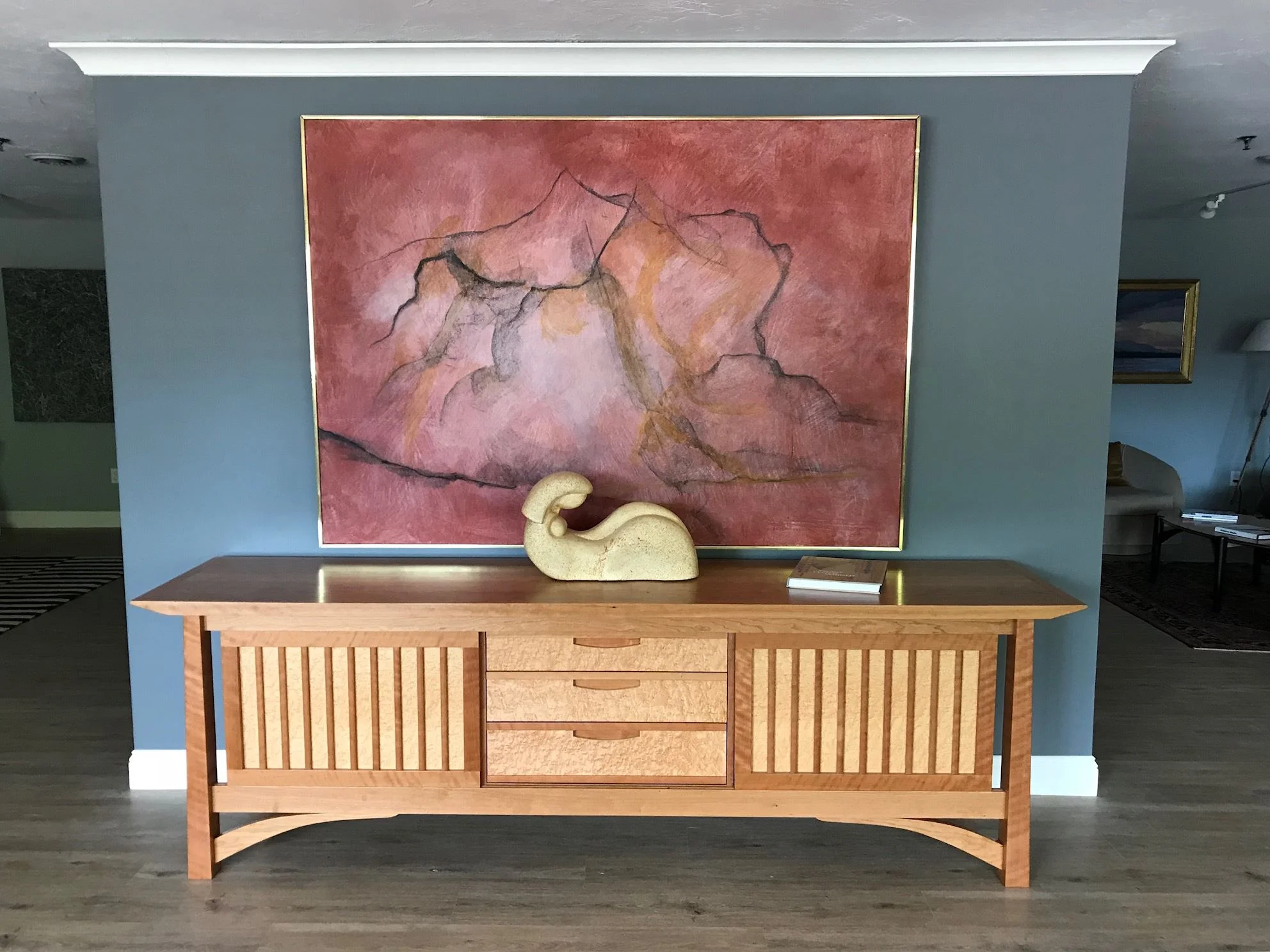 Elegant 96 inch Credenza