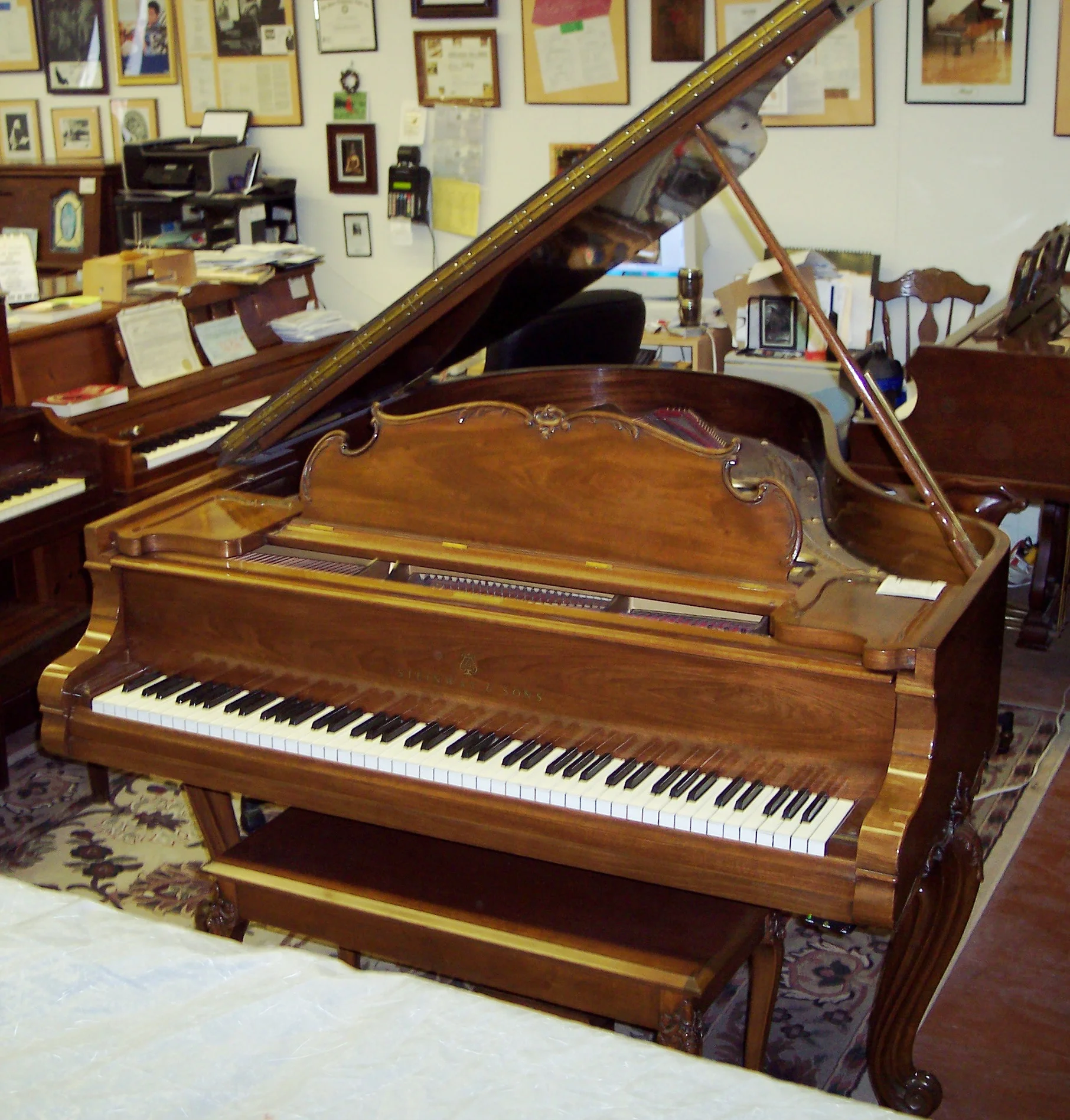 Steinway O Louis XV 5'10" Grand