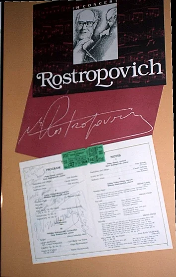 Mstislav Rostropovich, Galina Vishnevskaya  Elena Rostropovich, Pieter Daniel 