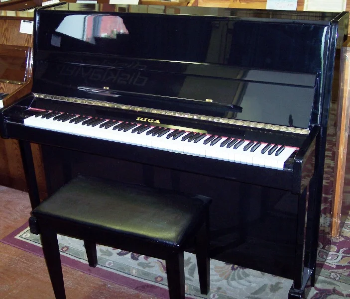 RIGA, 118T,46” Studio Upright Piano