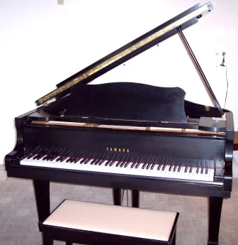 Yamaha, model G1J, 5’3” Grand Piano & Duet Bench, serial # 2690102