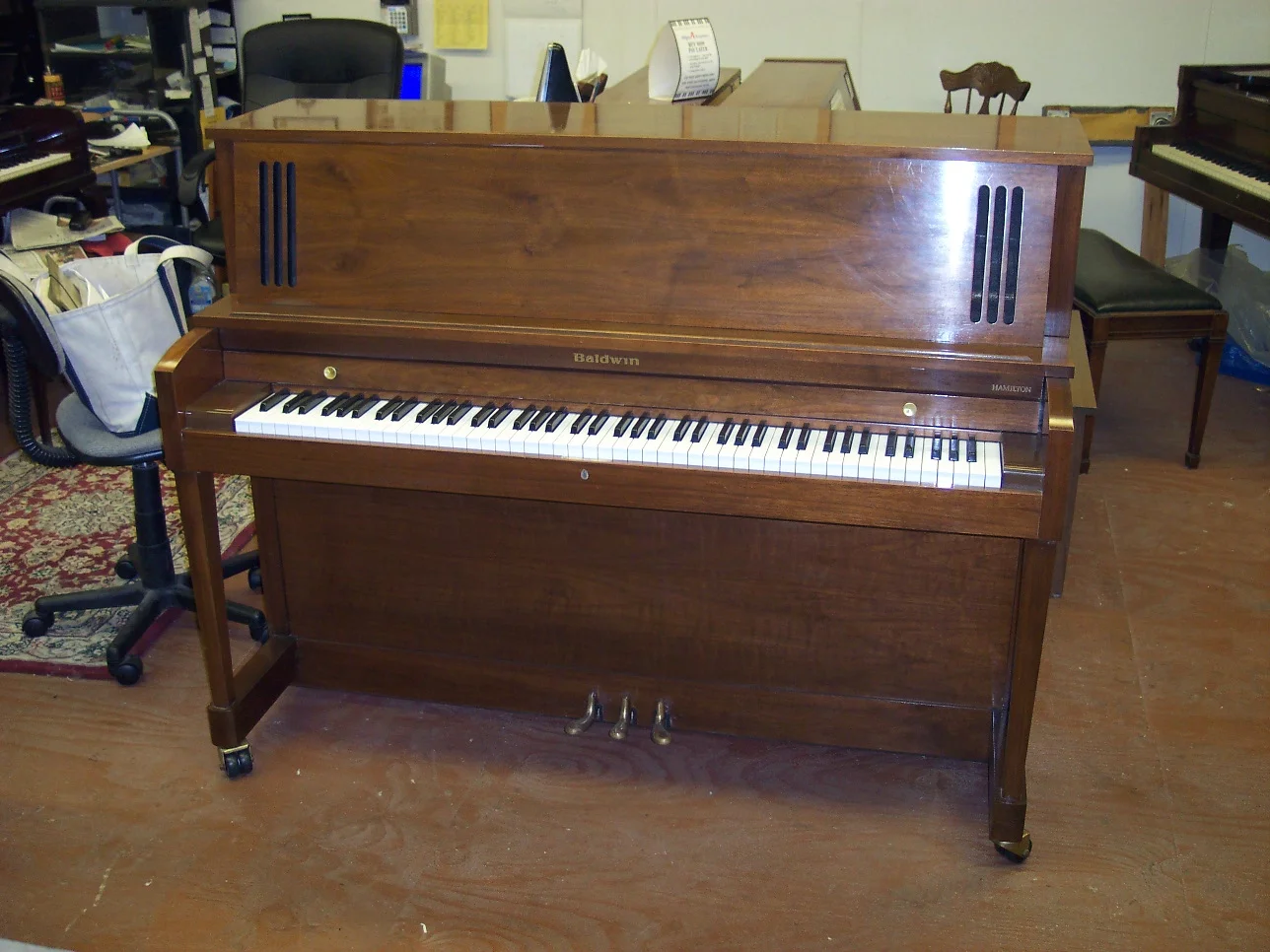 Baldwin, model 243HPW, 45”Hamilton Studio Upright