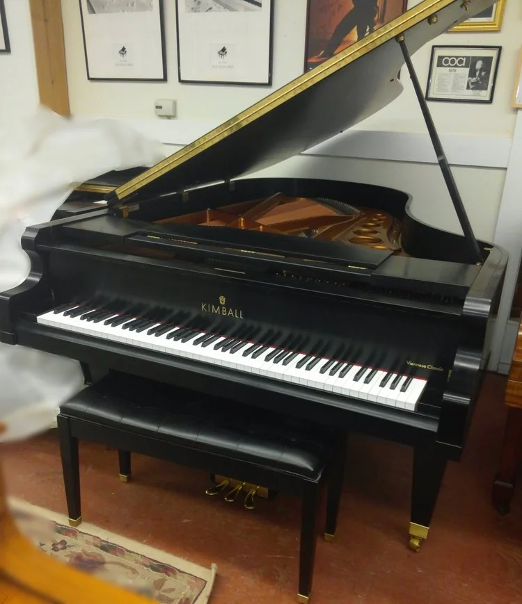 Kimball, model 670-S, 6'7" Grand Piano (Viennese Classic--Bosendorfer)