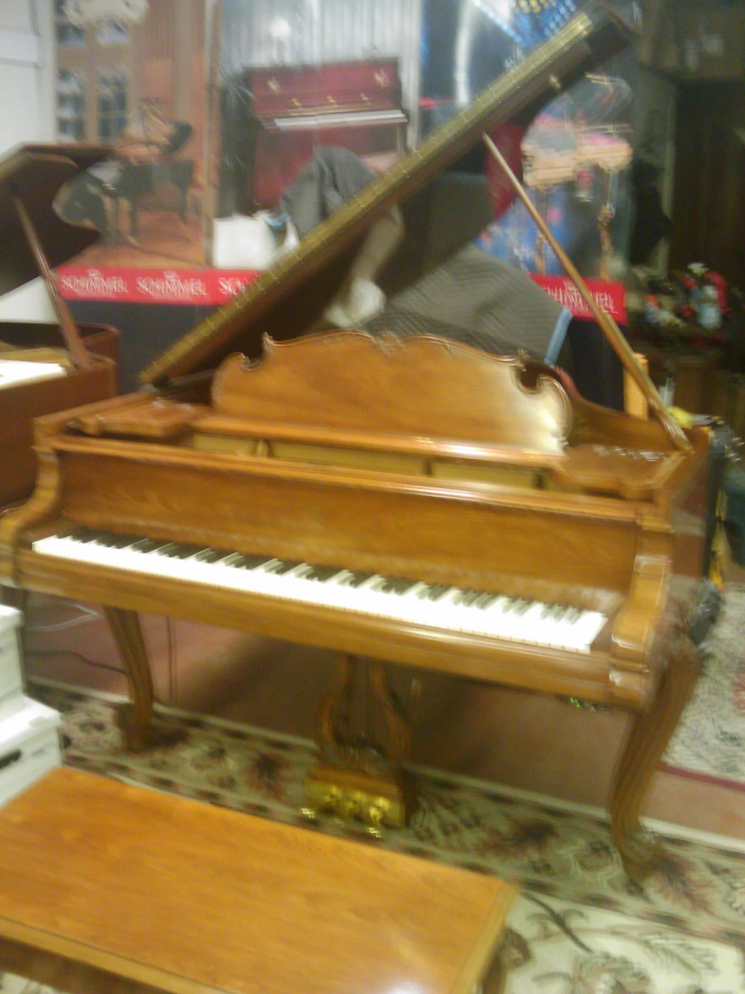  Steinway model O, Louis XV 5'10" Grand