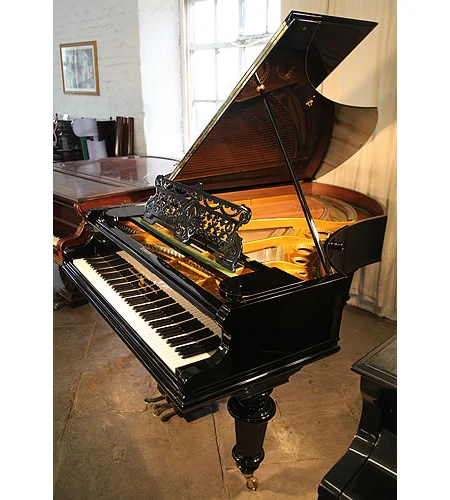 C. Bechstein  model V, 6’ 7” Grand & Artist Bench. Serial # 48945