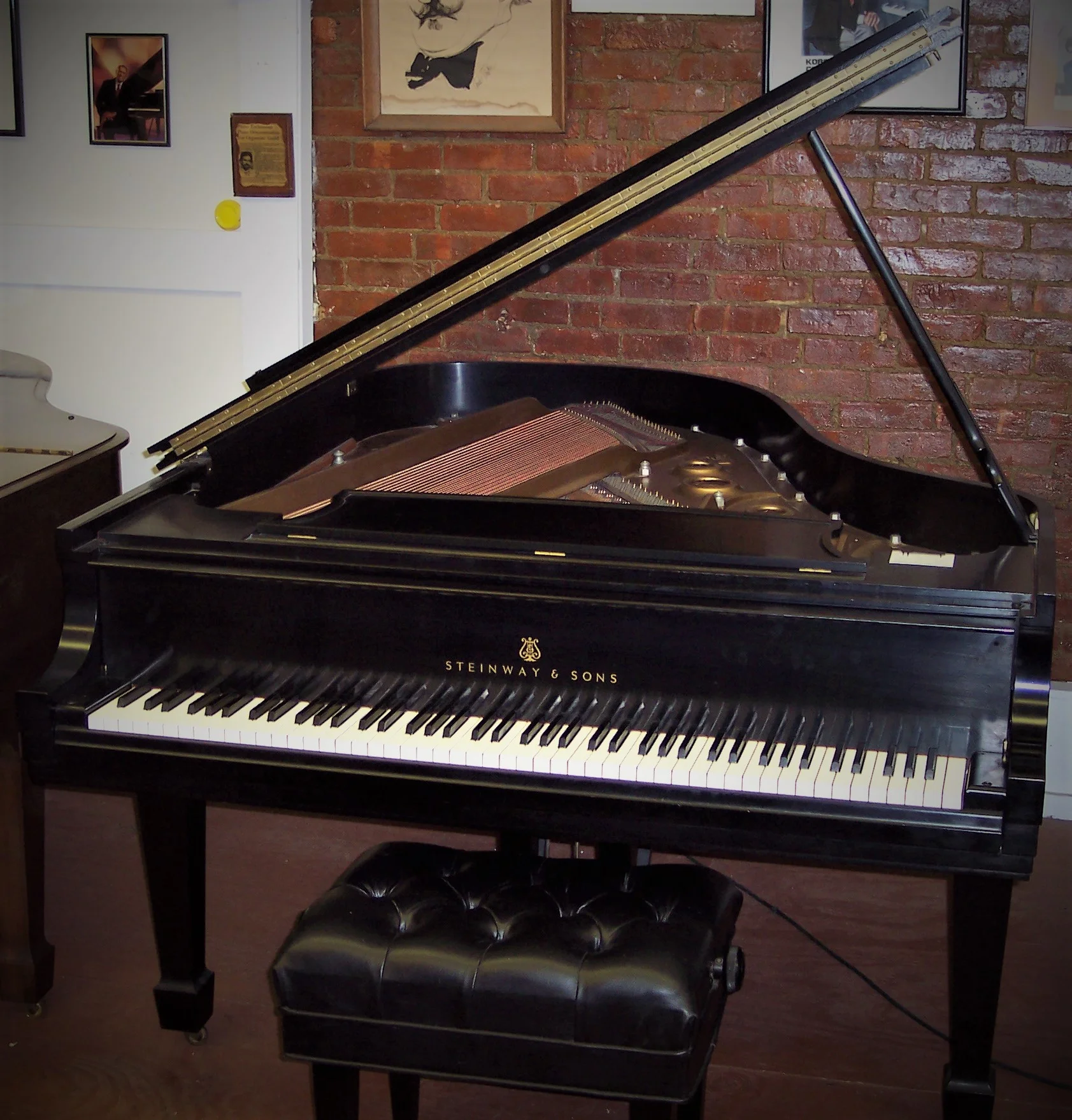 Steinway & Sons, model L, 5’10½” Grand  & Artist bench, serial # 396191