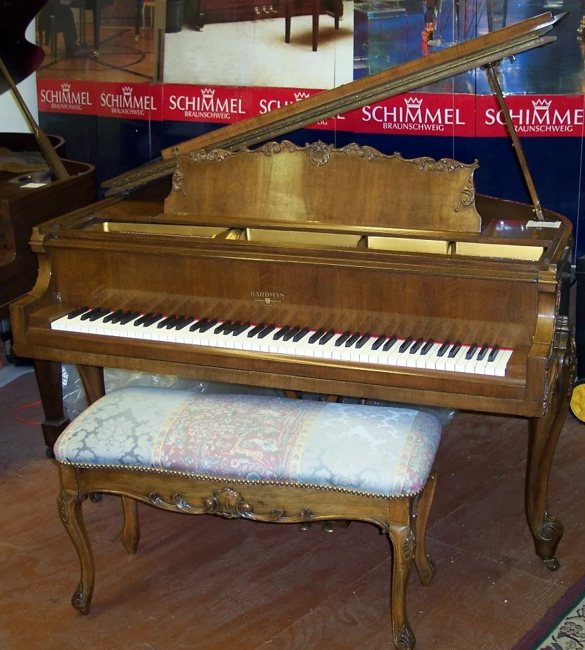   Hardman, 5’0 Baby Grand  Piano & Matching Bench, serial # 96360