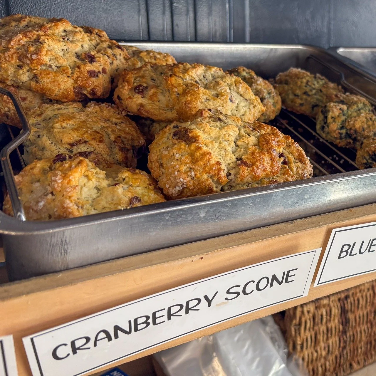 Just a reminder that we have a daily selection of freshly-baked breads, flaky scones, buttery croissants, moist muffins, and many other tempting pastries made in-house. Stop by to enjoy a warm treat with your morning coffee or an afternoon snack!