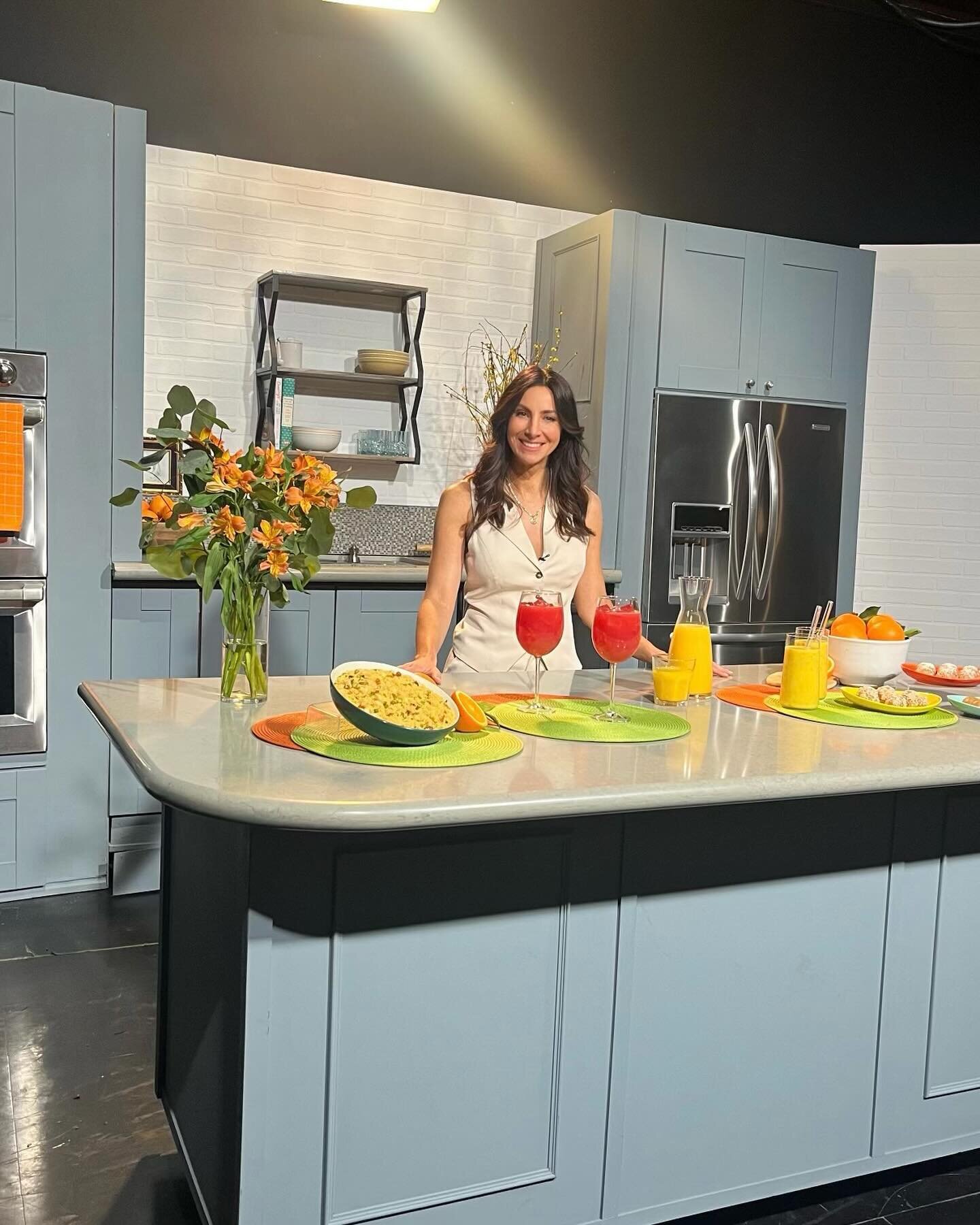 You might&rsquo;ve seen (or heard me) on your local tv news or radio station earlier this month, talking about the health benefits of @floridaorangejuice in honor of National Nutrition Month I partnered with the Florida Department of Citrus to do a s