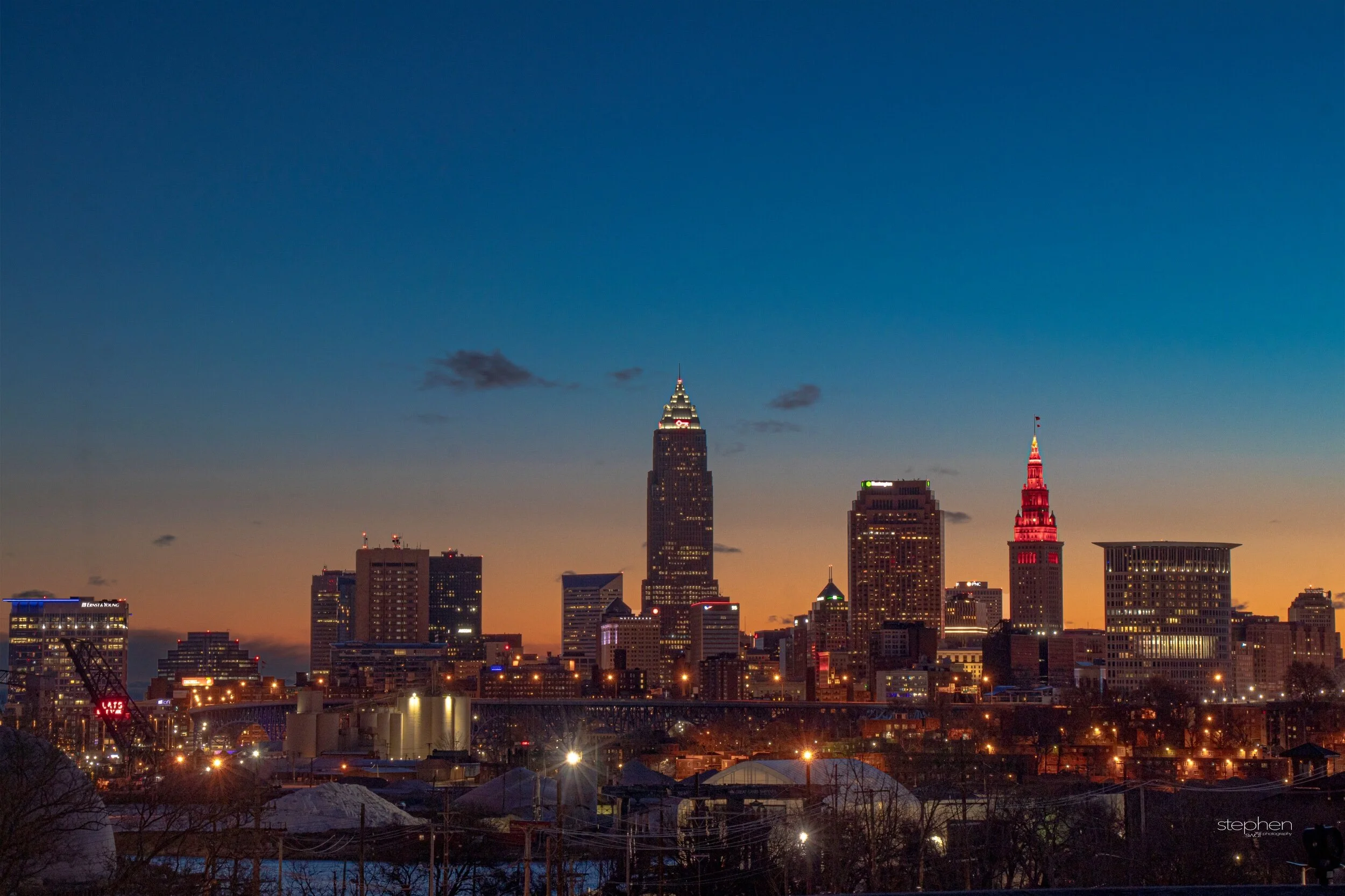 Here Comes The Sun - Cleveland Morning Skyline.jpeg