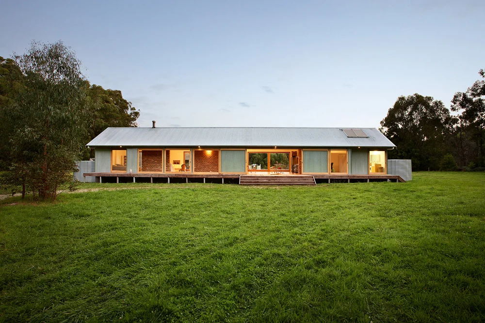 Energy efficient holiday home design in Tonimuk, Australia