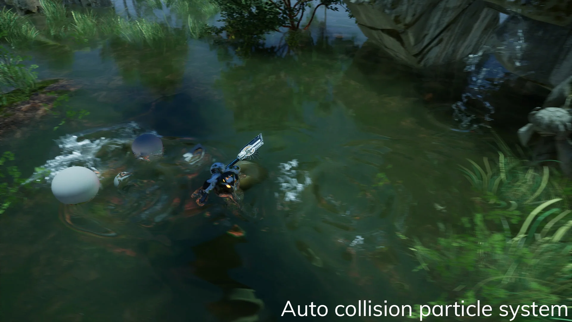 Automatic collision particles!