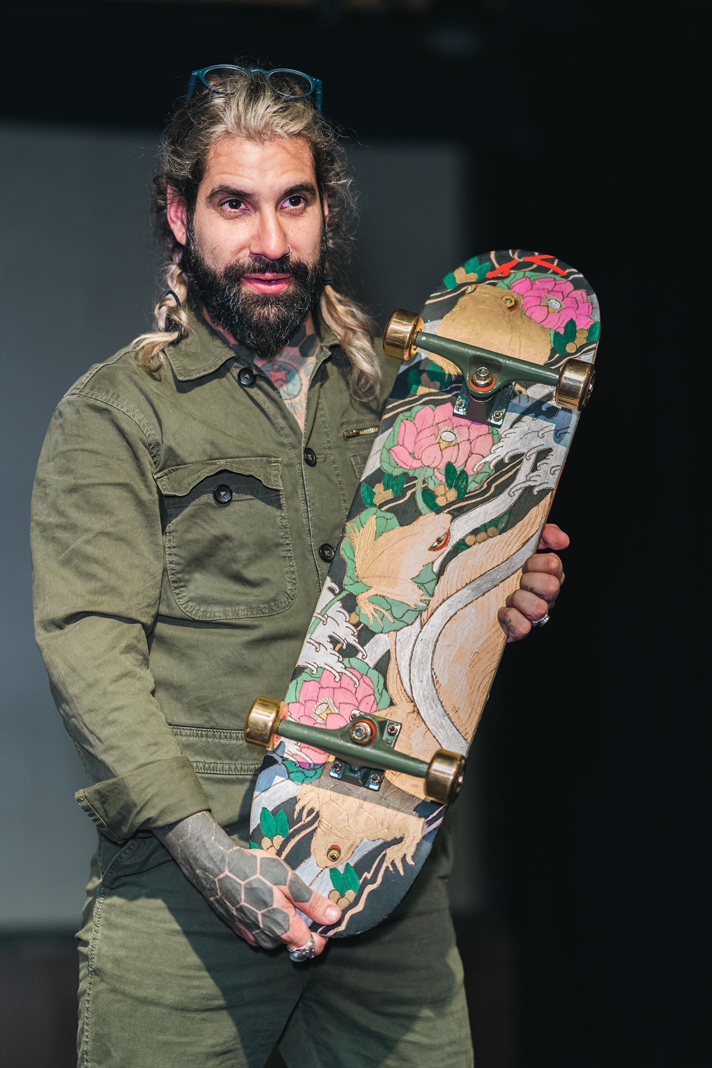 Porceline | EL ConQuistaD'or x Douglas Elliott | NYC Skateboard Sculpture