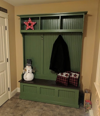 Santa would be proud... paint dryed Christmas Eve!