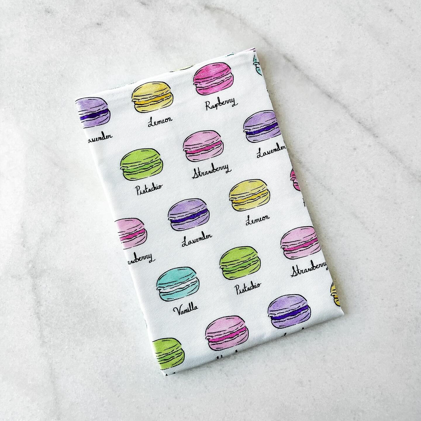 The wait is over! Our beloved macaron tea towel is back in stock ✨ Perfect for those who love a bright and colorful spring aesthetic 🌸💜 Shop at samlouise.co or visit the link in bio #macarons #teatowel #macaronlover #springaesthetic #samlouiseco