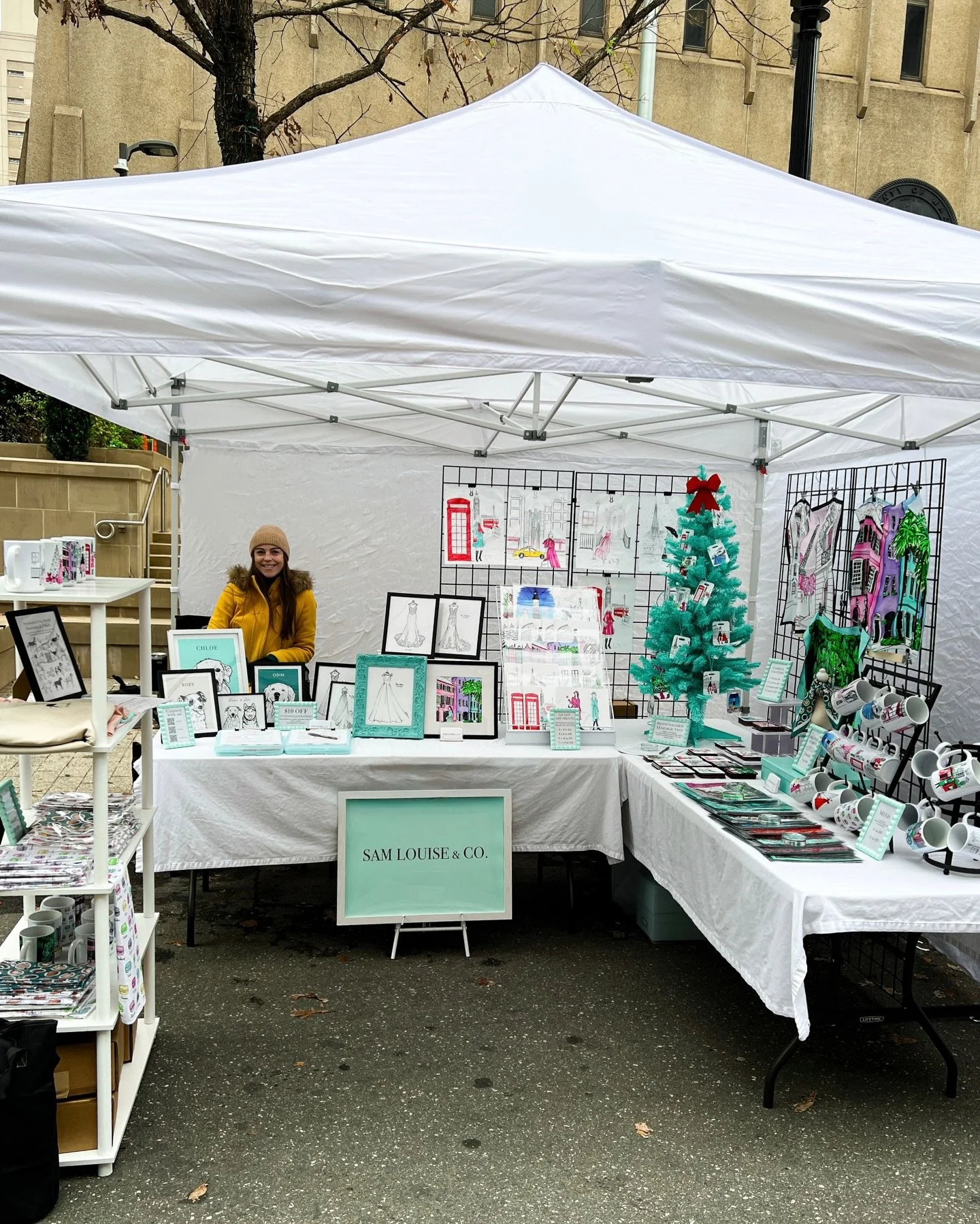 Still defrosting from Saturday 🥶🎄 Thank you to everyone who stopped by! A lot goes into these markets, so it means more than you know ❤️

Our next (&amp; last) holiday market is on Dec. 20 and 21 at the NC State Fairgrounds Expo Center! We&rsquo;re