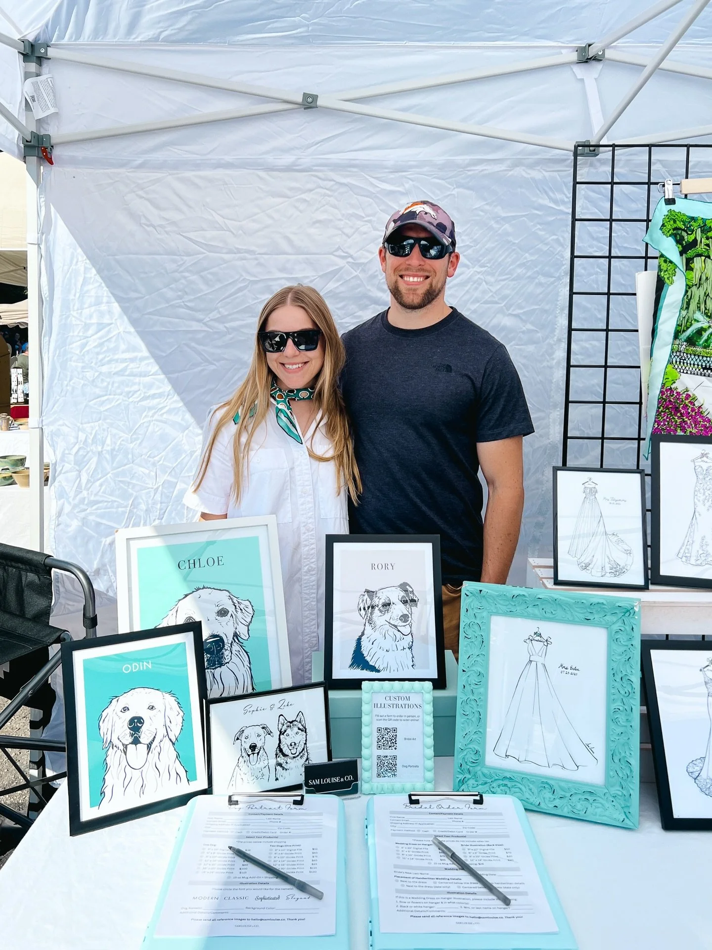 Market season is back! 🛍️🌸 Tomorrow we&rsquo;ll be at NCMA from 11-4 for our first market of 2026! Hope to see you there 🫶🏻

#marketseason #craftfair #fashionillustrator