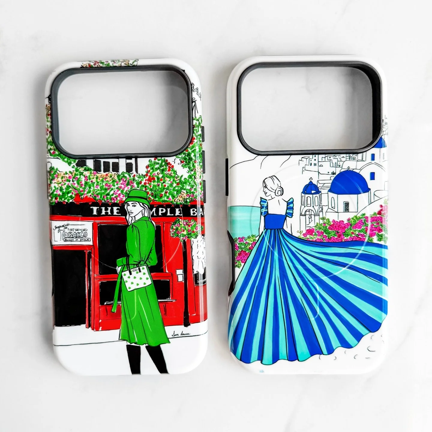 Just what you&rsquo;ve been waiting for&hellip; new phone cases are here! ❤️ We now have more designs, more iPhone sizes (including MagSafe!), and Samsung Galaxy cases!! Shop our new collection of phone cases at www.samlouise.co (link in bio) ✨

#pho