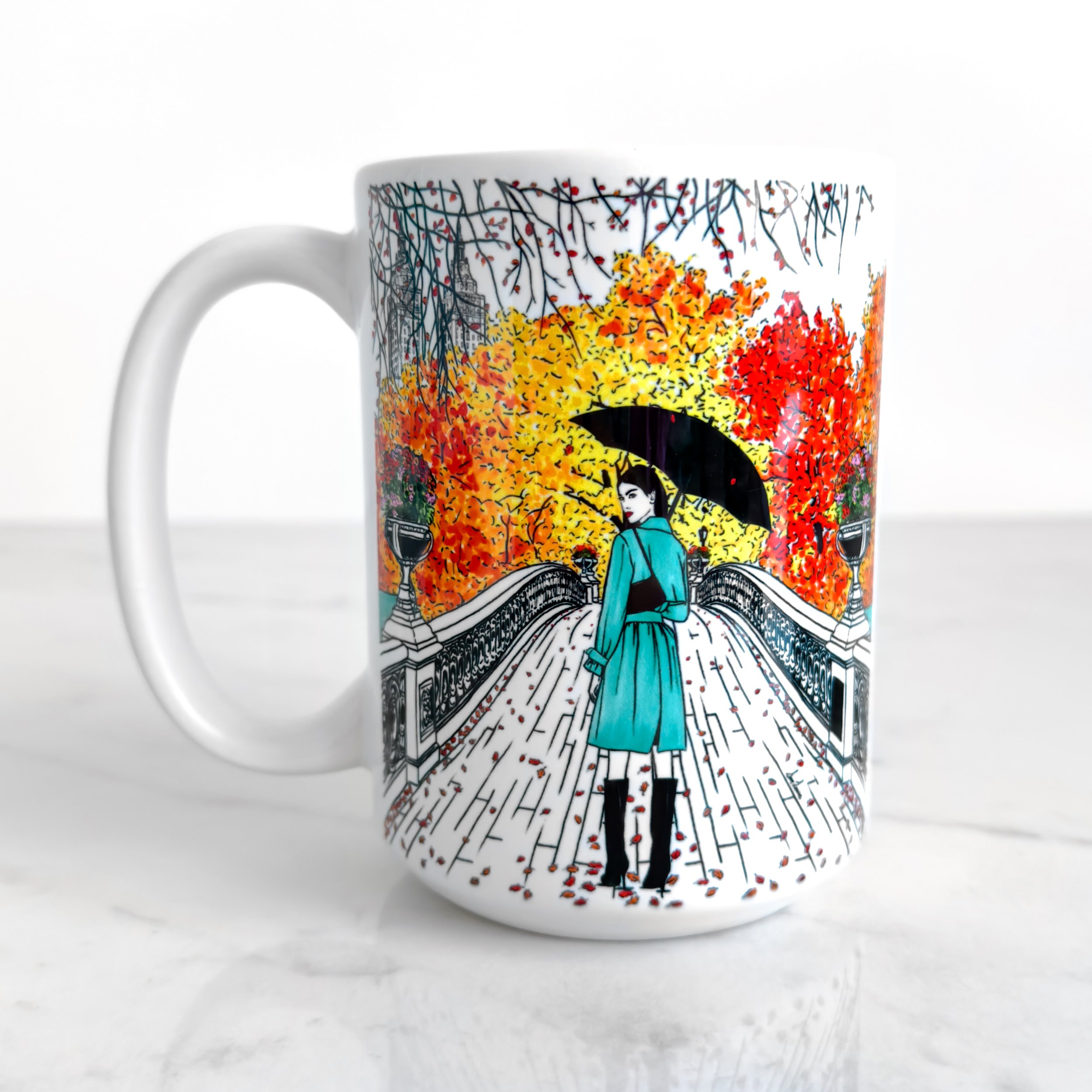 Fall in Central Park Fashion Mug 1.jpg