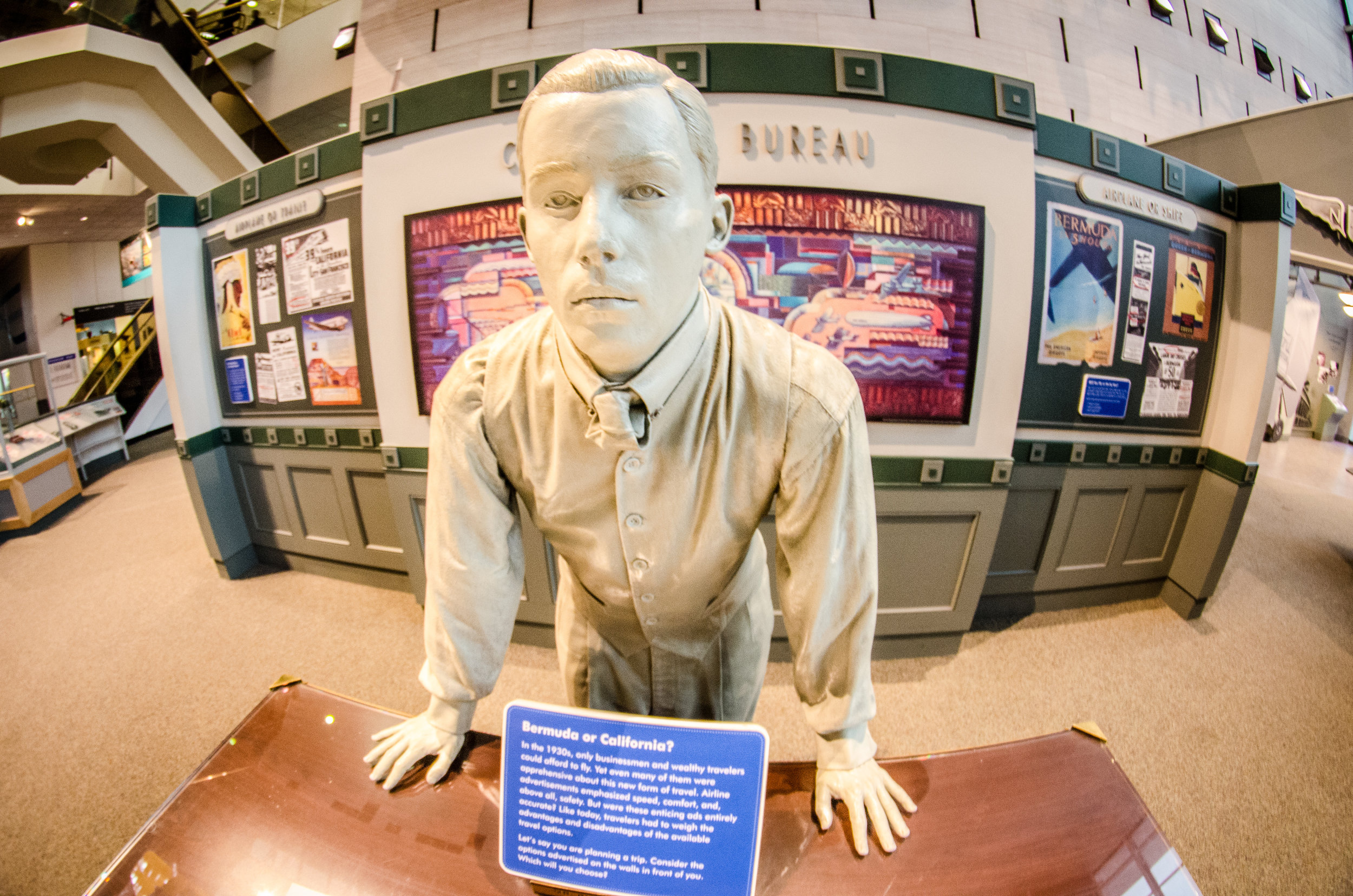 It might as well be booked by this actual statue. photo credit: “Travel agent statue” by m01229 is licensed under CC BY 2.0