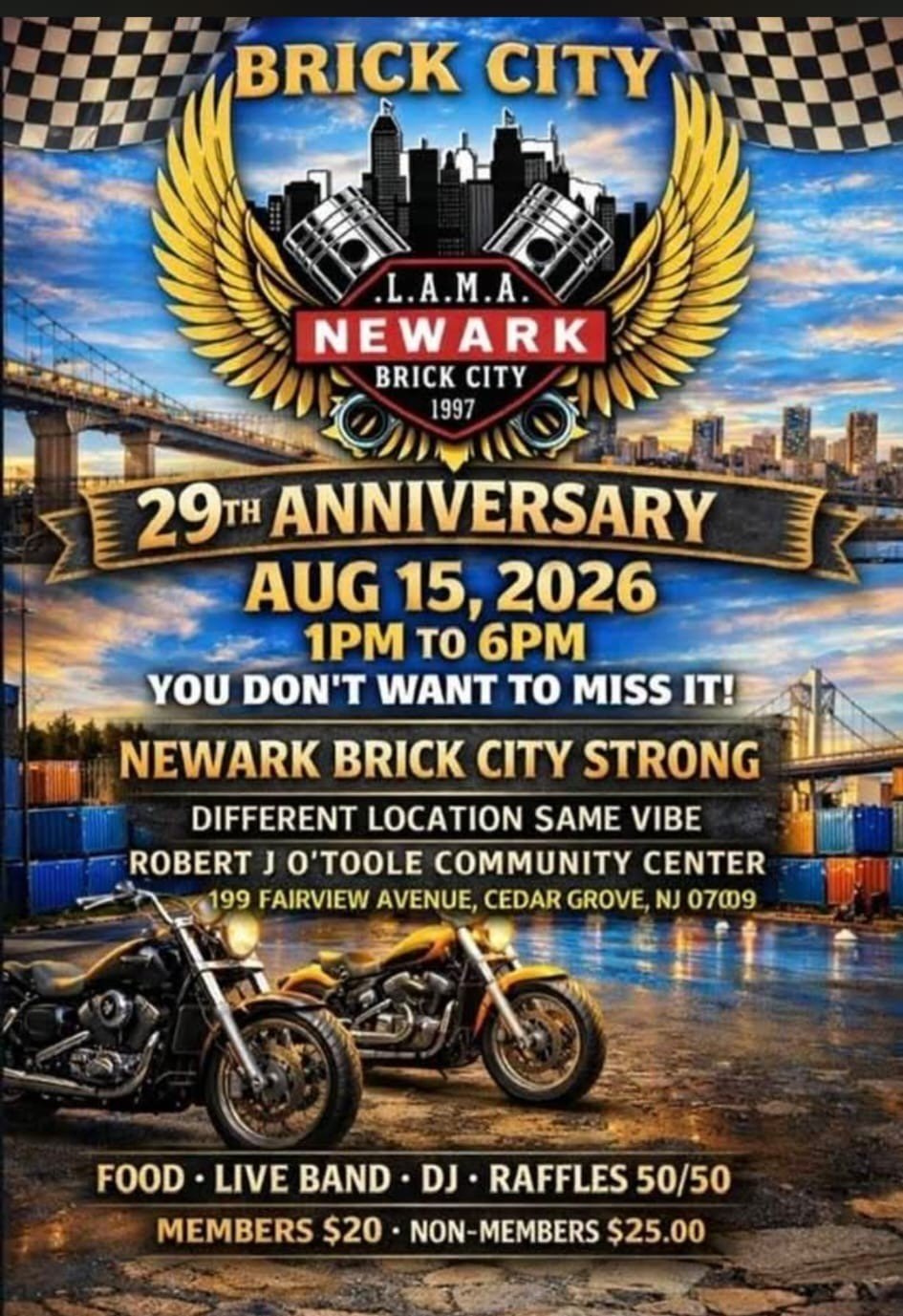 LAMA Newark 29th Anniversary